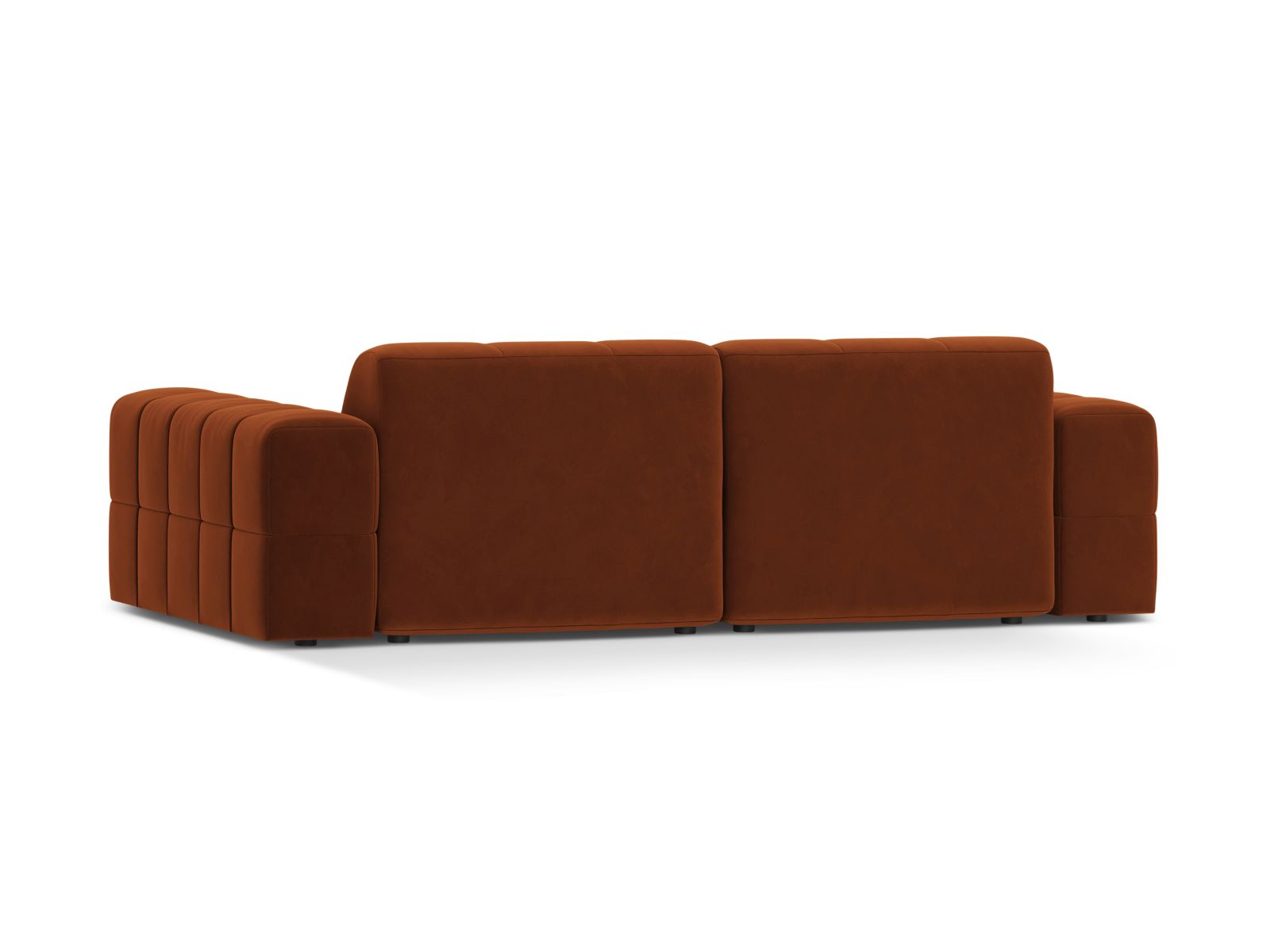 Velvet Sofa, "Jennifer", 3 Seats, 212x102x78