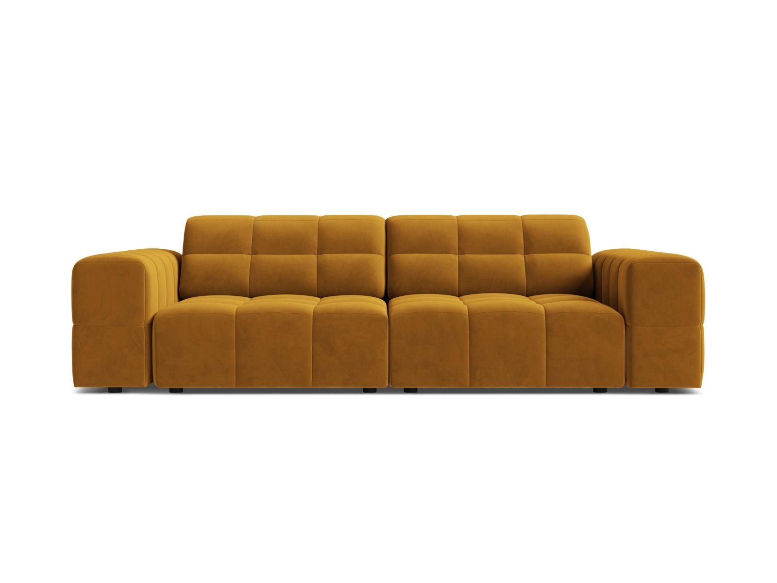 Velvet Sofa, "Jennifer", 3 Seats, 212x102x78