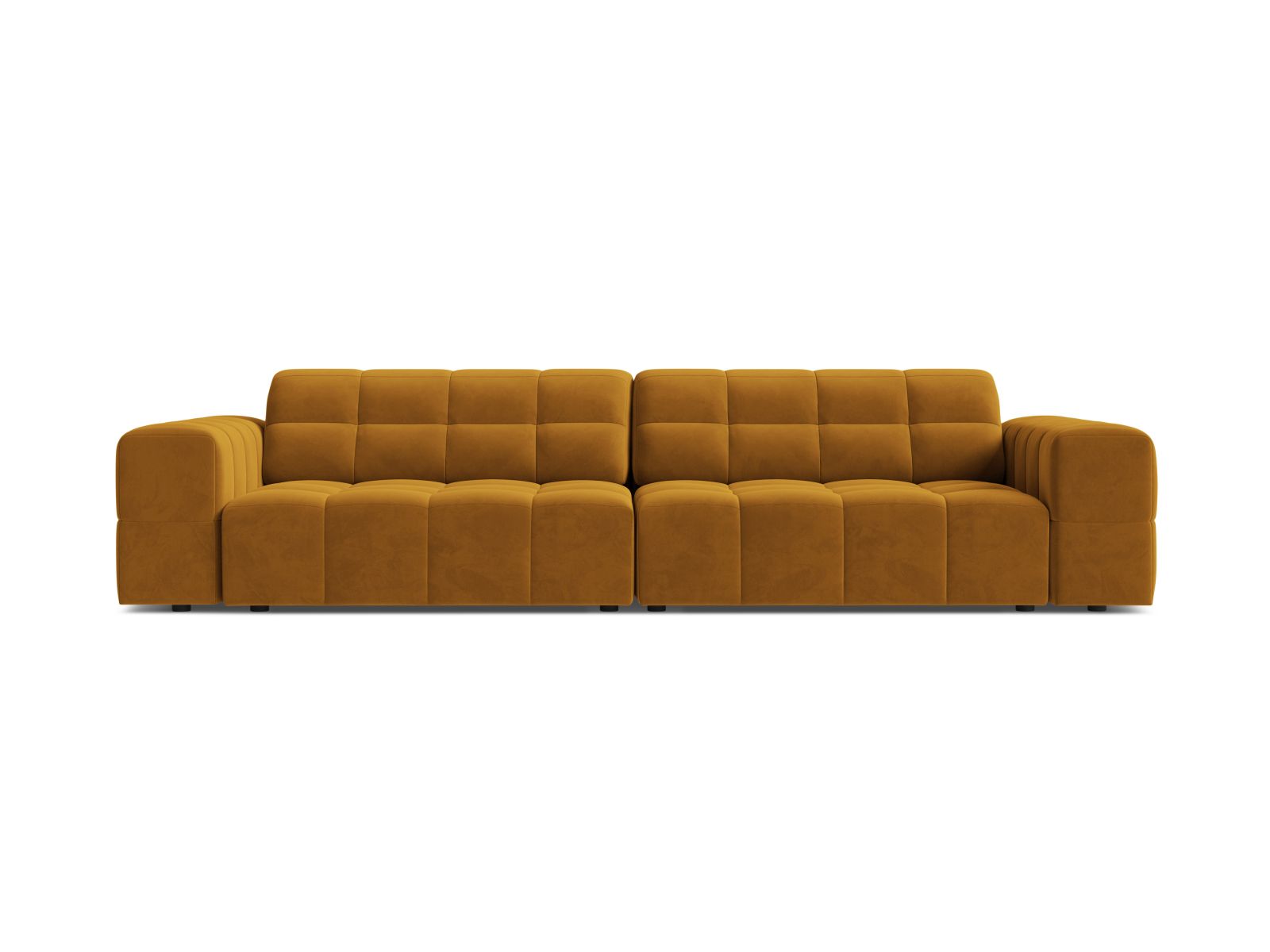 Velvet Sofa, "Jennifer", 4 Seats, 252x102x78