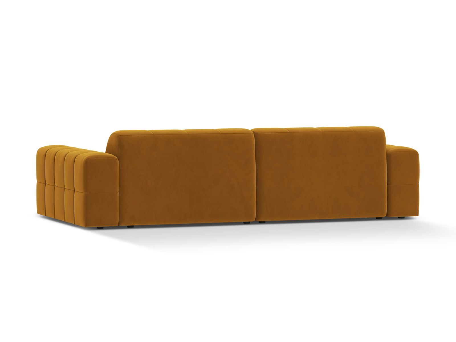 Velvet Sofa, "Jennifer", 4 Seats, 252x102x78