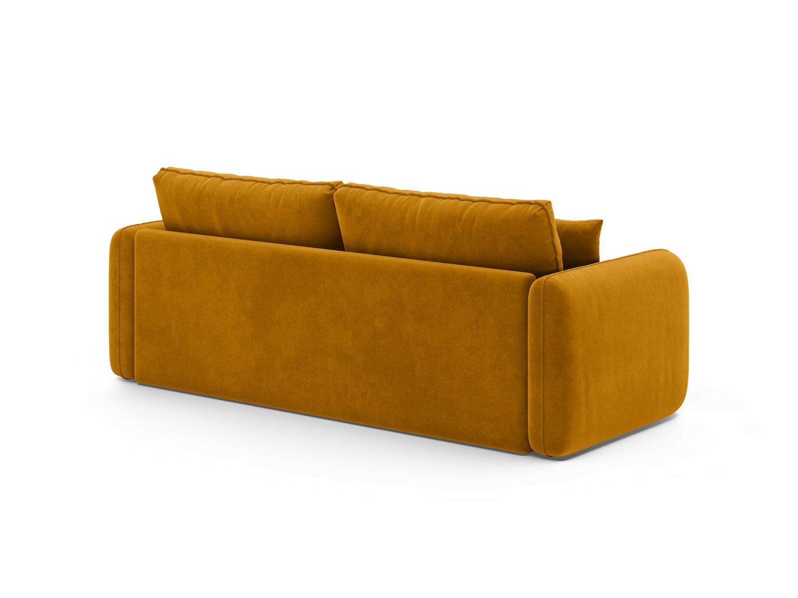 Velvet Sofa With Bed Function, "Dormi", 3 Seats, 225x94x87