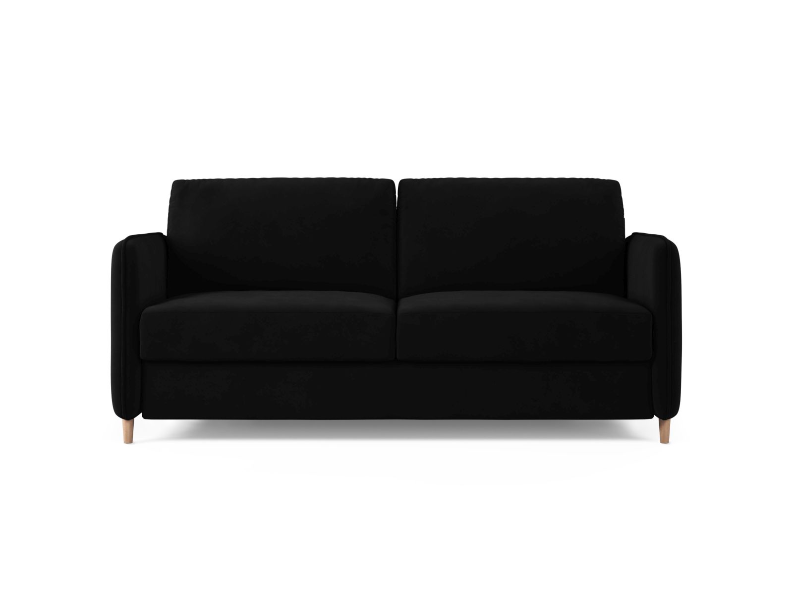 Velvet Sofa With Bed Function, "Simo", 3 Seats, 184x102x95