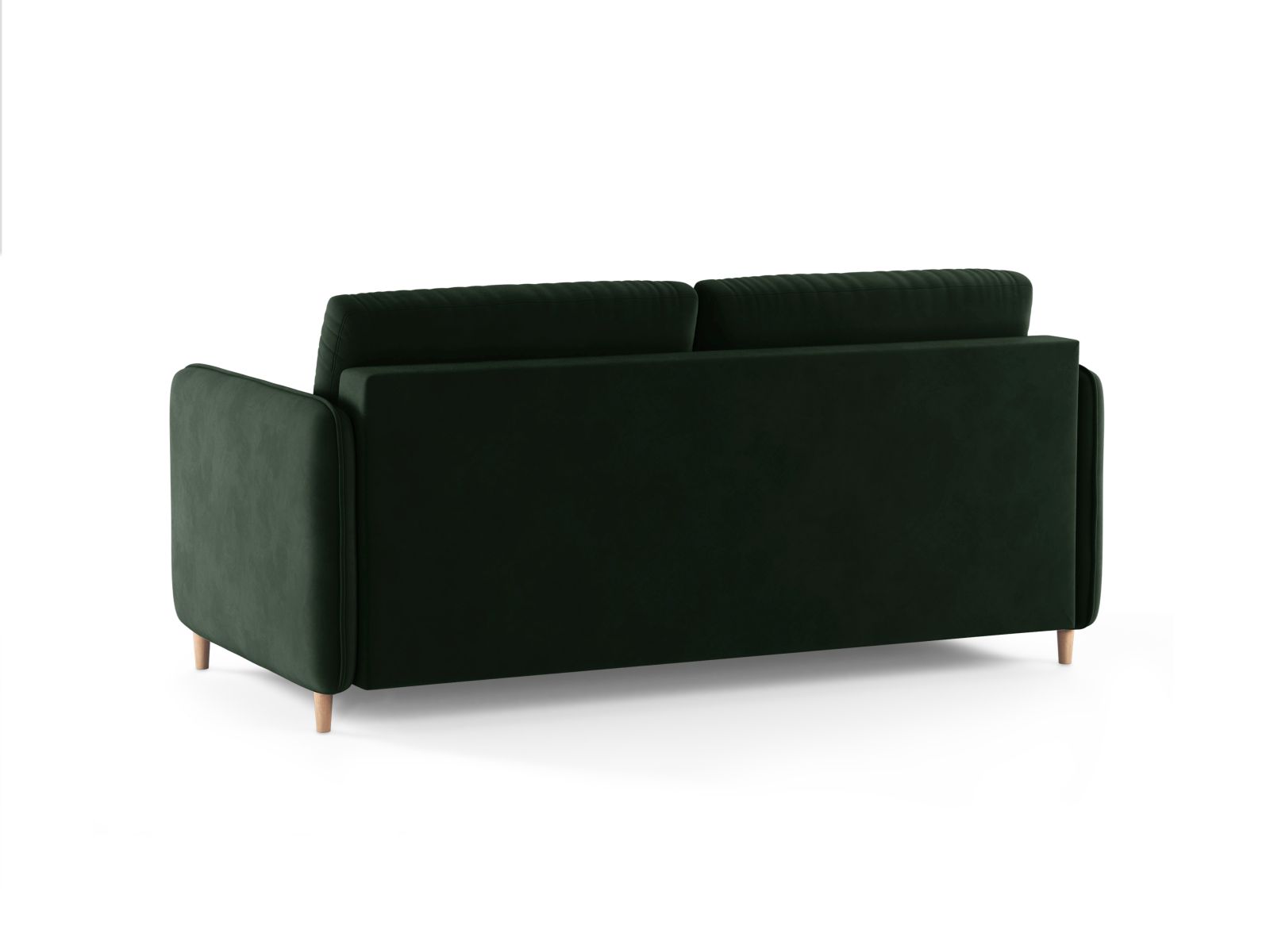 Velvet Sofa With Bed Function, "Simo", 3 Seats, 184x102x95