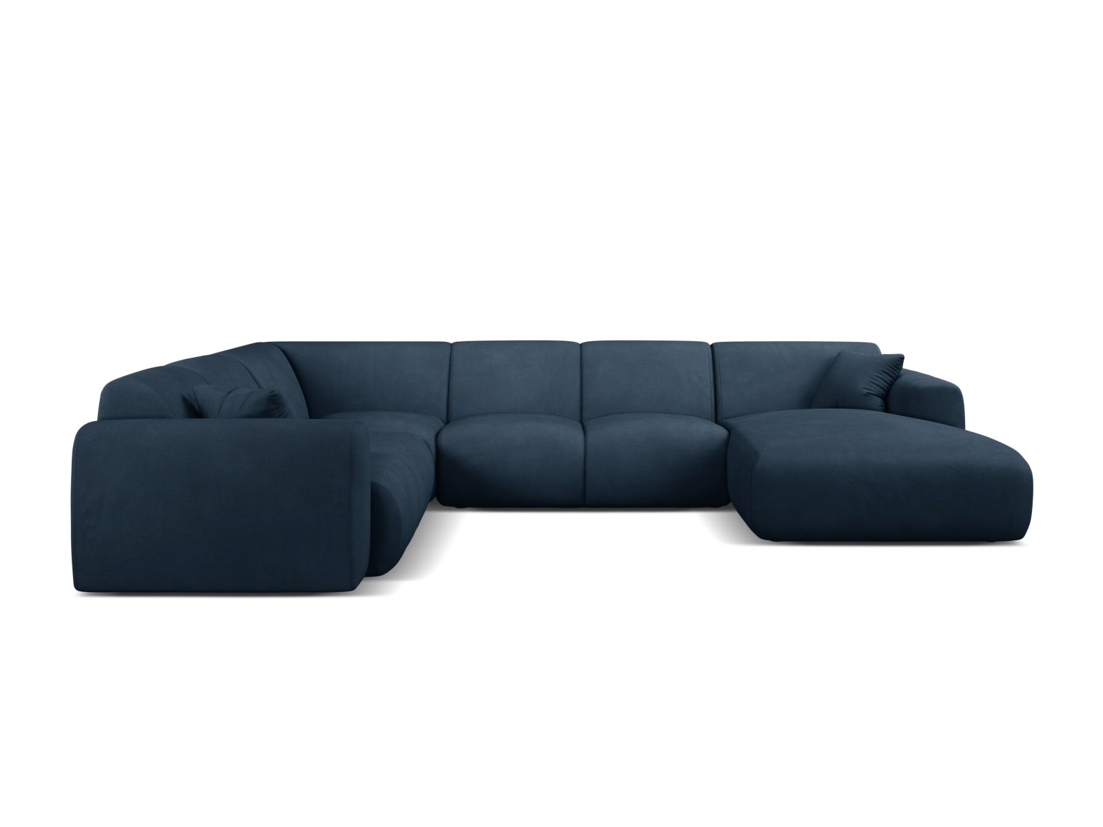 Modular Panoramic Left Corner Sofa, "Molino", 6 Seats, 326x252x72