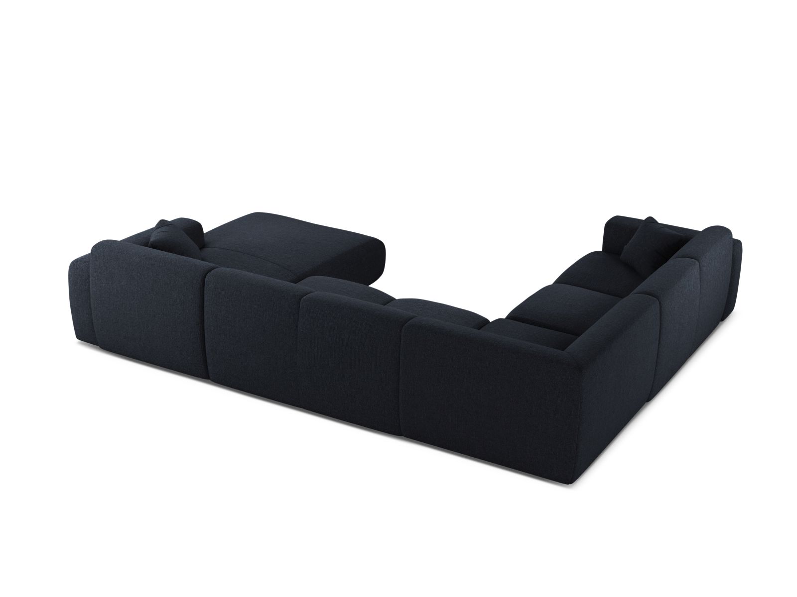 Modular Panoramic Left Corner Sofa, "Molino", 6 Seats, 326x252x72