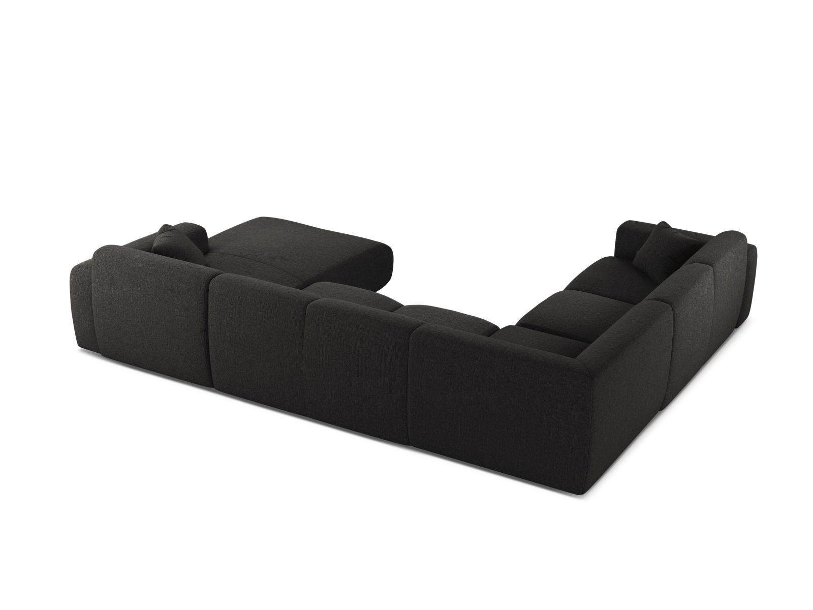 Modular Panoramic Left Corner Sofa, "Molino", 6 Seats, 326x252x72