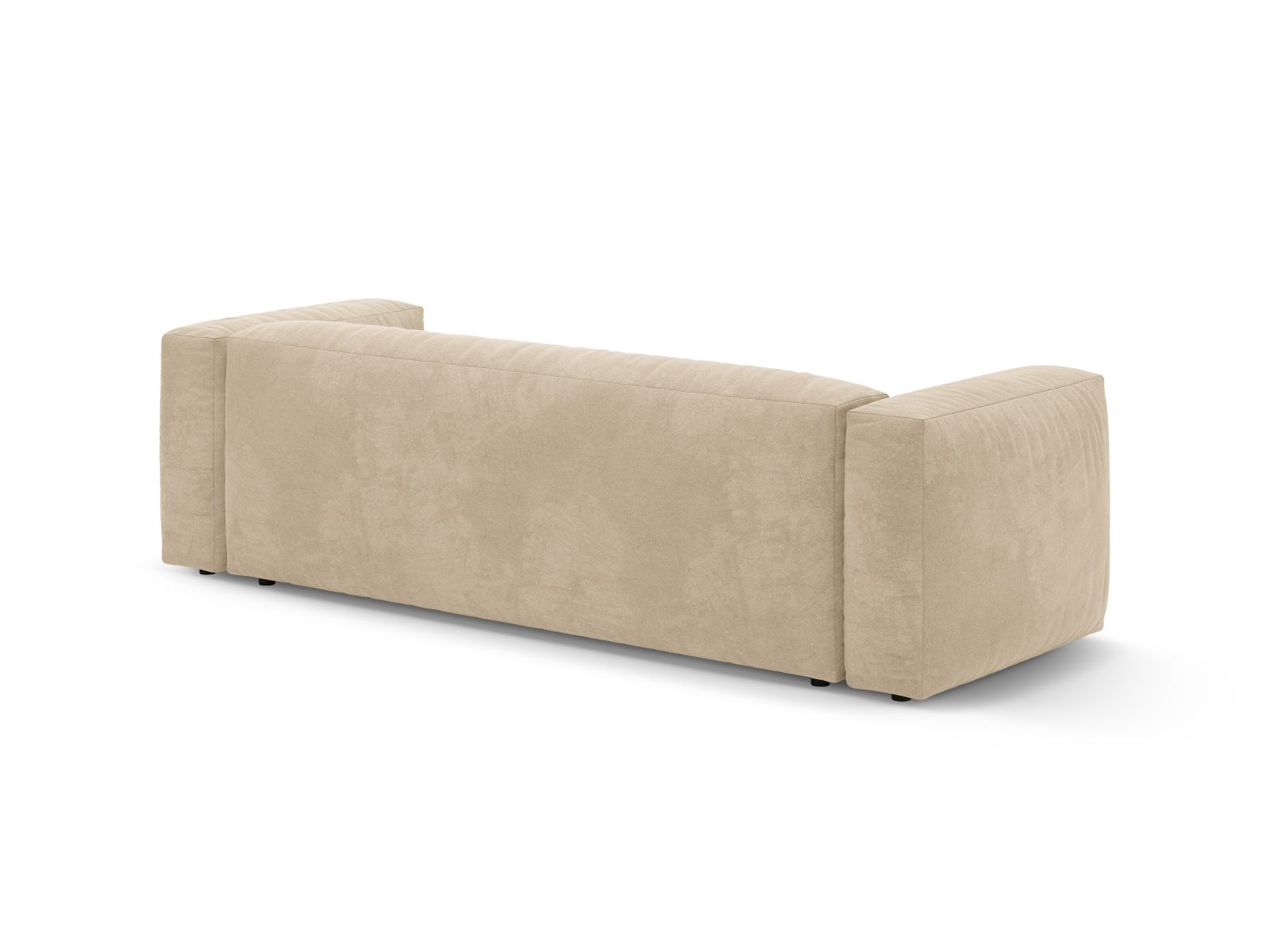 Velvet Sofa With Bed Function, "Martina", 3 Seats, 264x106x75