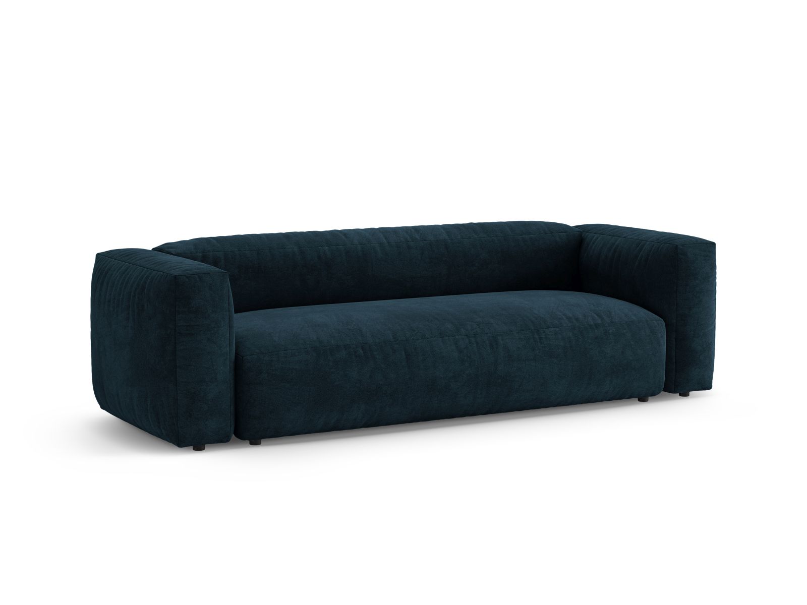Velvet Sofa With Bed Function, "Martina", 3 Seats, 264x106x75