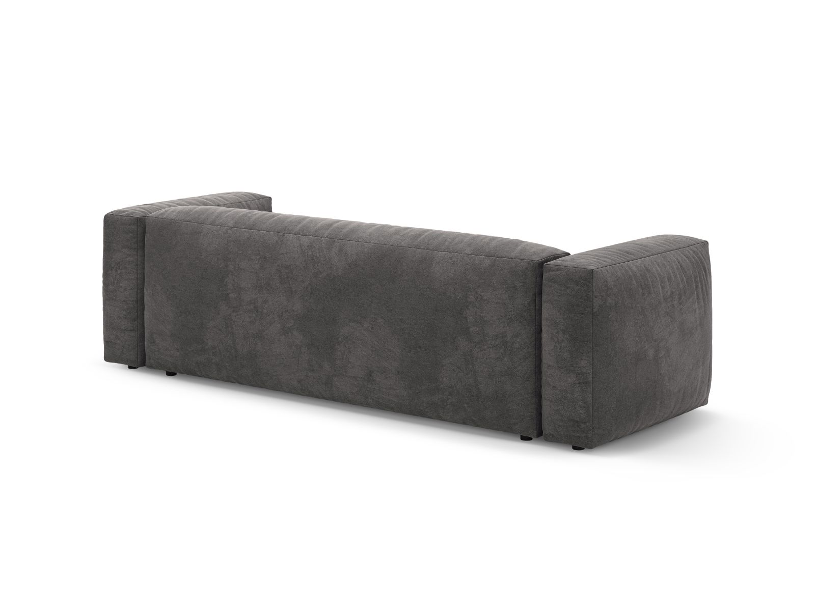 Velvet Sofa With Bed Function, "Martina", 3 Seats, 264x106x75