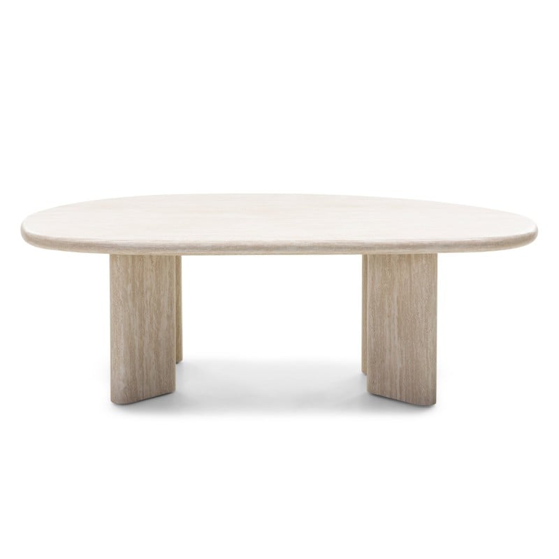 Stolik kawowy Cameron 130 cm, trawertyn