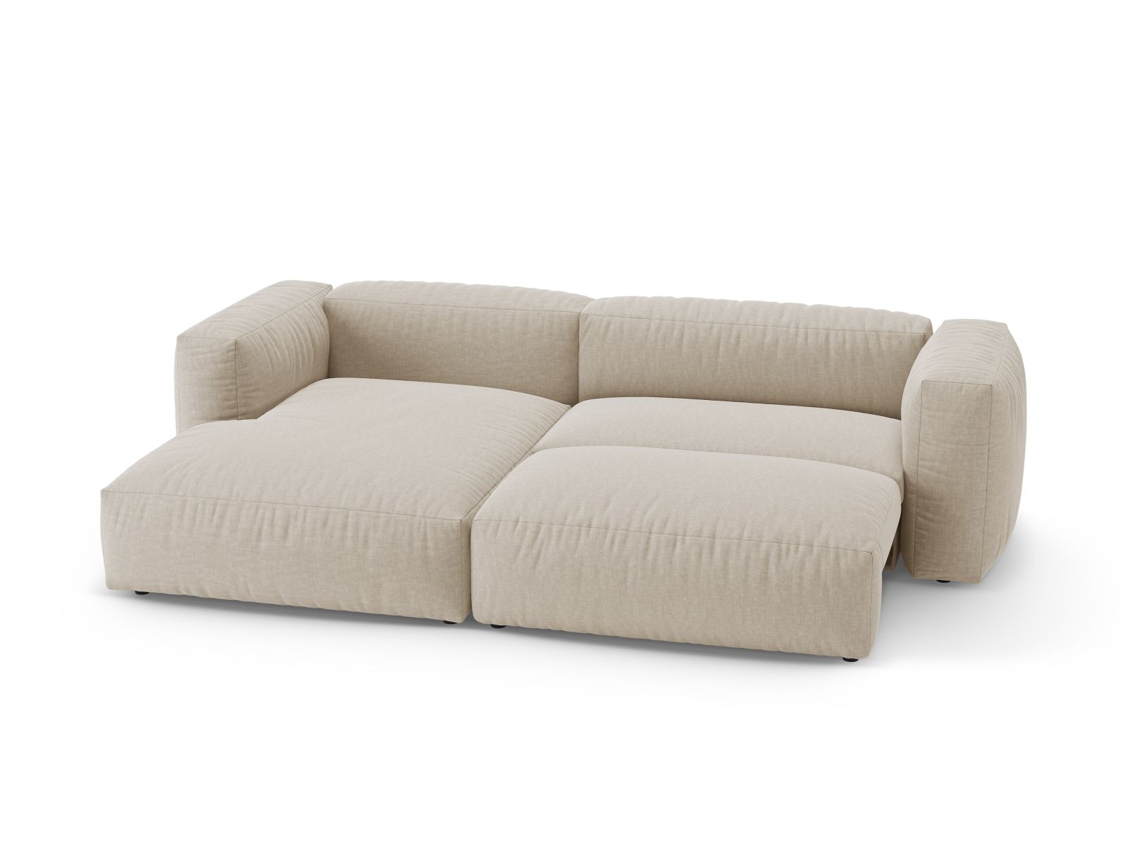 Left Corner Sofa With Bed Function, "Martina", 4 Seats, 280x170x75