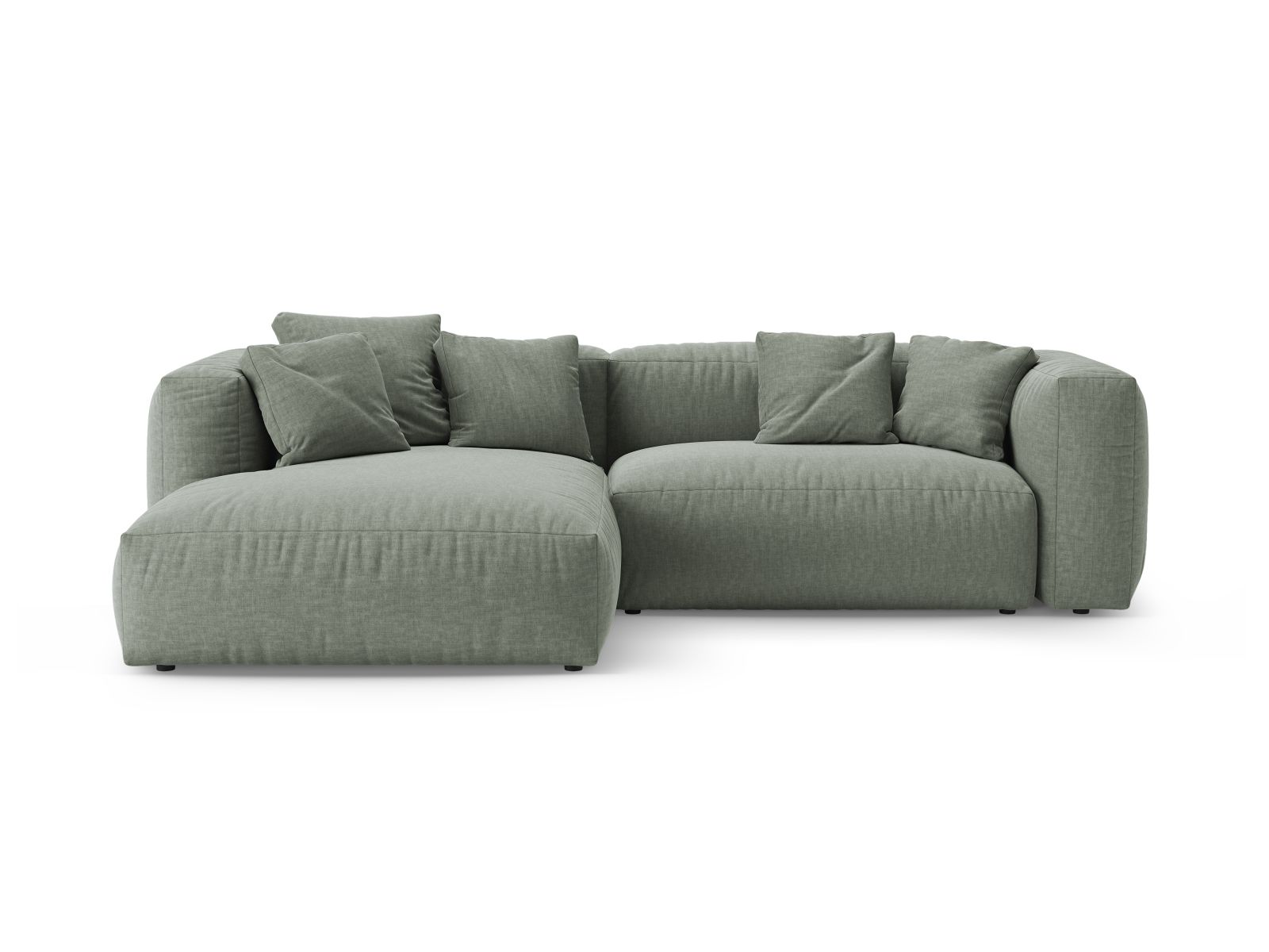Left Corner Sofa With Bed Function, "Martina", 4 Seats, 280x170x75
