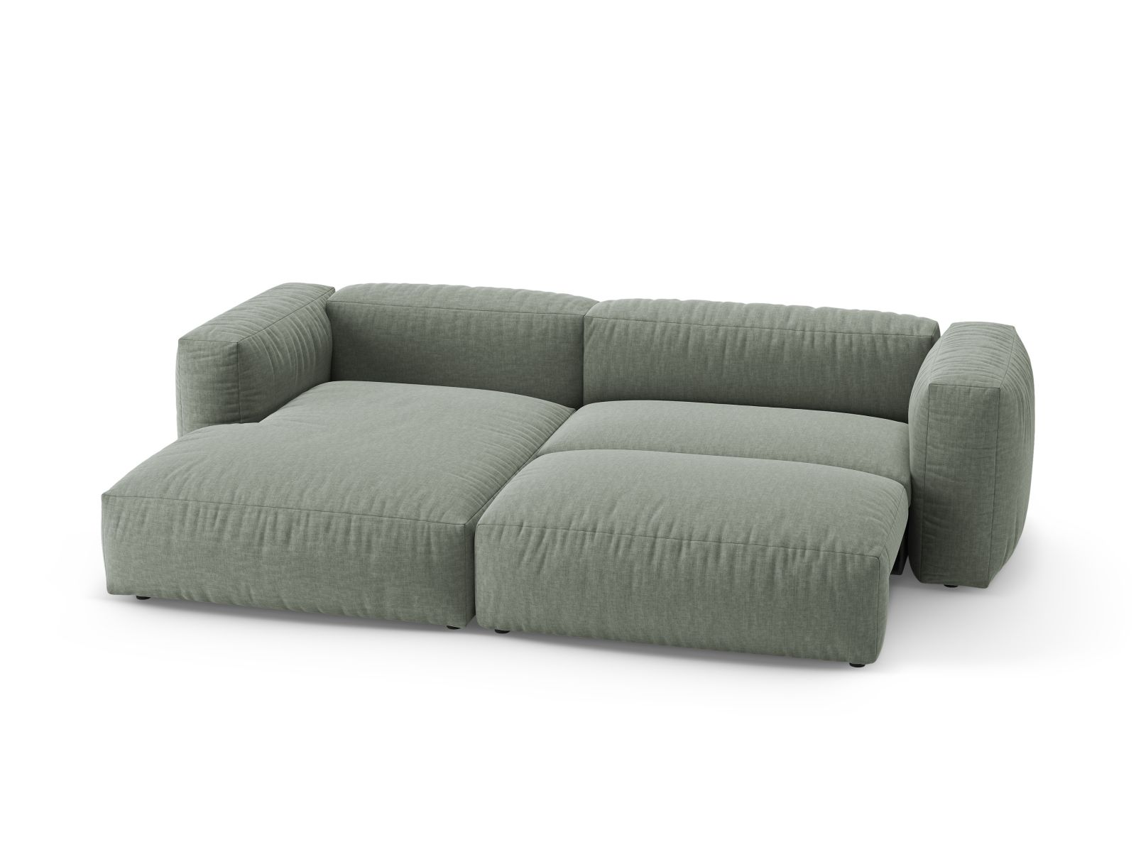 Left Corner Sofa With Bed Function, "Martina", 4 Seats, 280x170x75