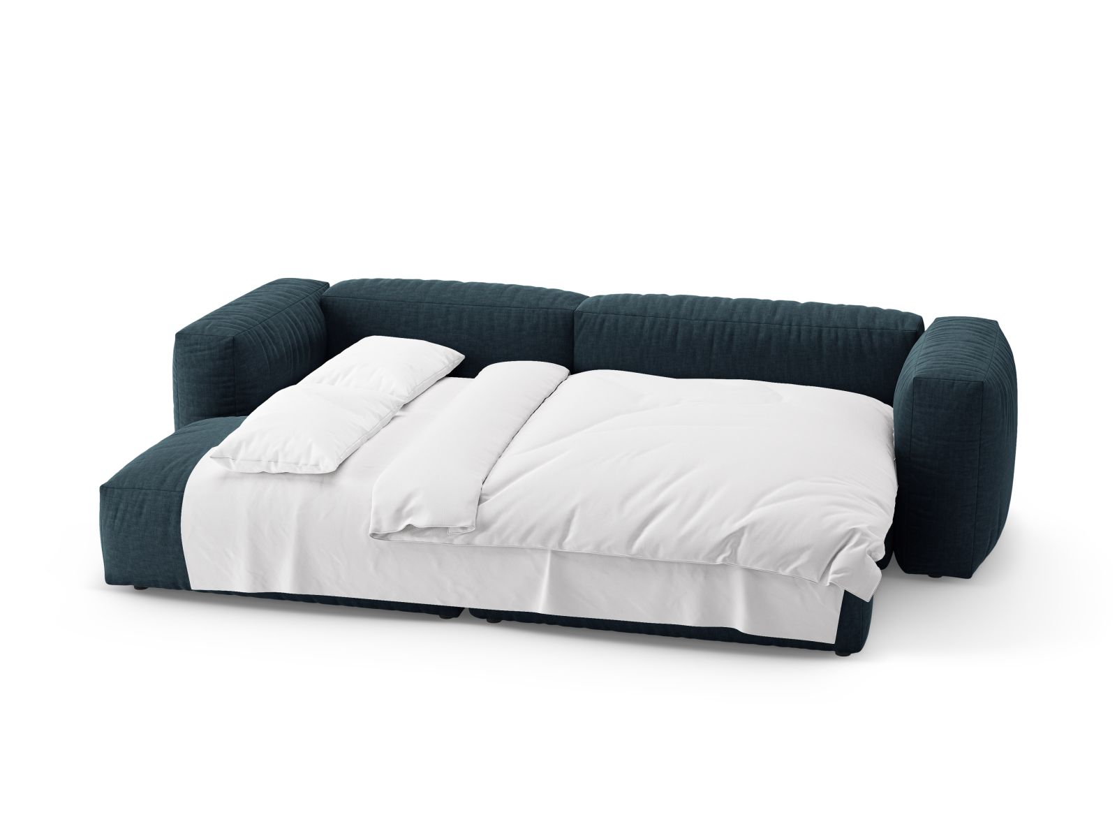 Left Corner Sofa With Bed Function, "Martina", 4 Seats, 280x170x75