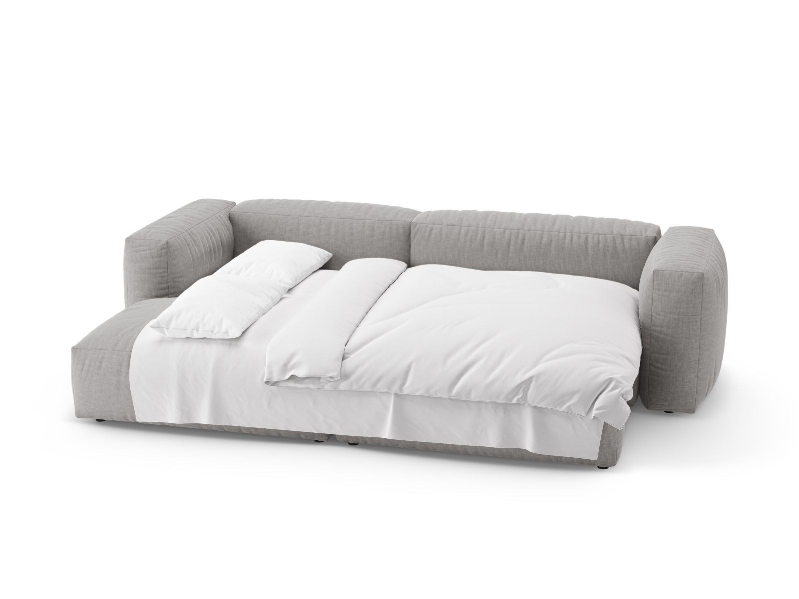 Left Corner Sofa With Bed Function, "Martina", 4 Seats, 280x170x75