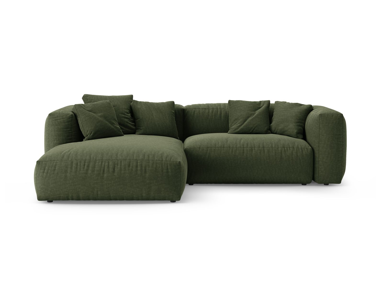 Left Corner Sofa With Bed Function, "Martina", 4 Seats, 280x170x75
