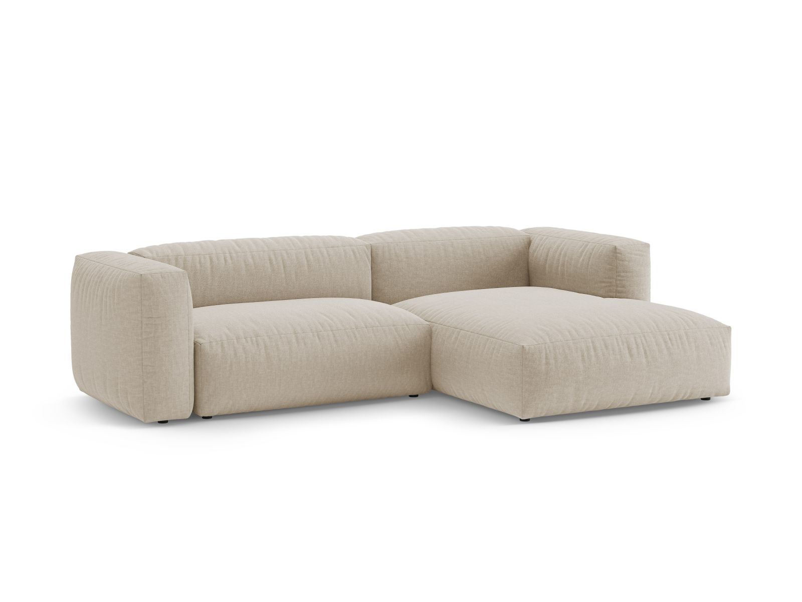 Right Corner Sofa With Bed Function, "Martina", 4 Seats, 280x170x75