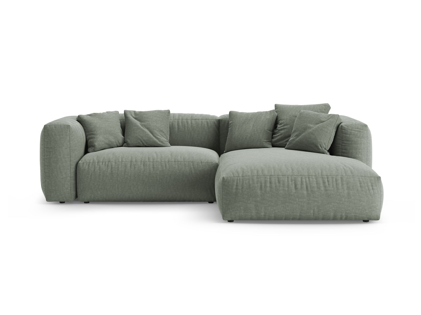 Right Corner Sofa With Bed Function, "Martina", 4 Seats, 280x170x75