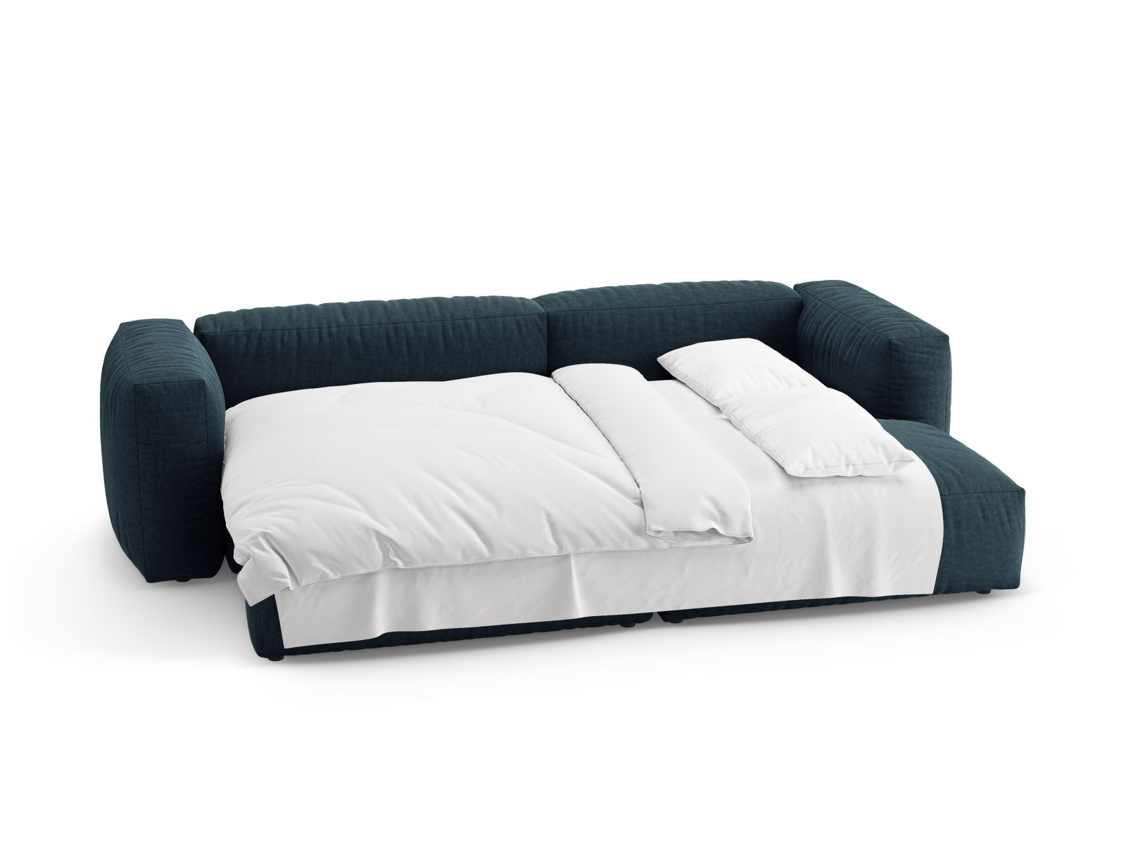 Right Corner Sofa With Bed Function, "Martina", 4 Seats, 280x170x75