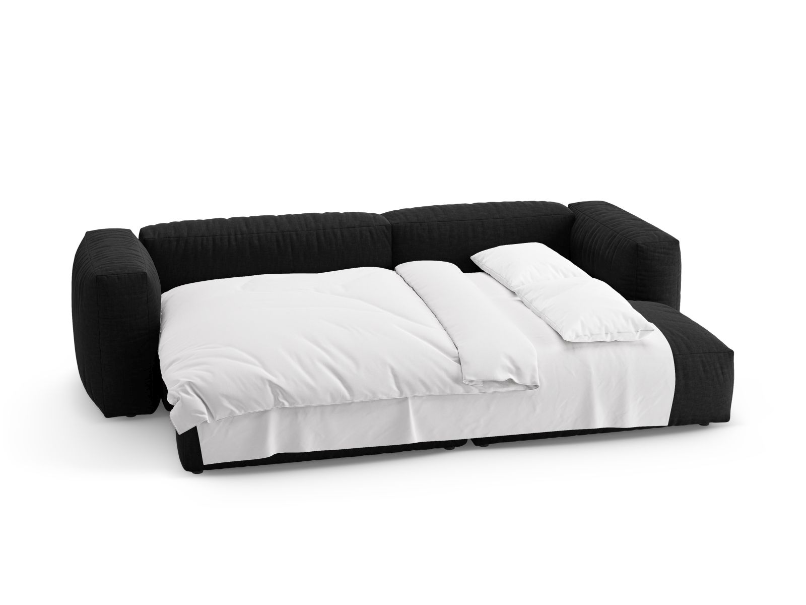 Right Corner Sofa With Bed Function, "Martina", 4 Seats, 280x170x75