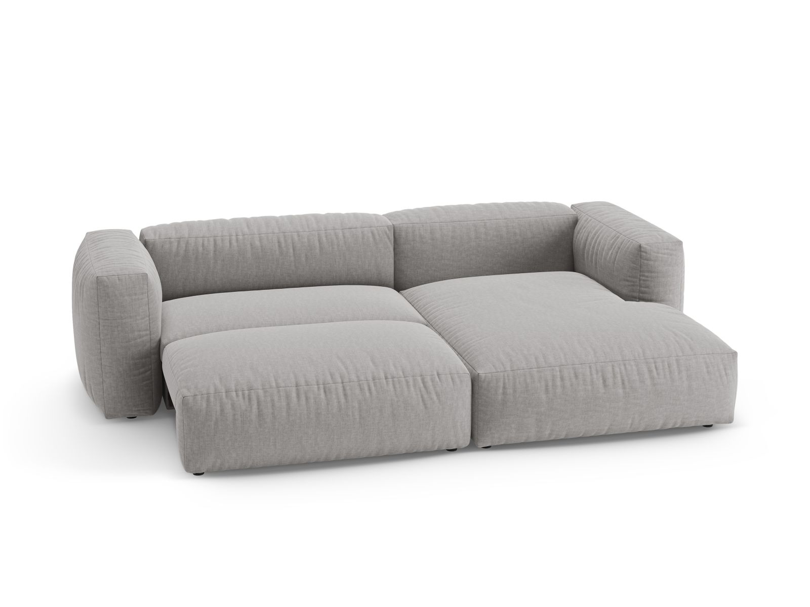 Right Corner Sofa With Bed Function, "Martina", 4 Seats, 280x170x75