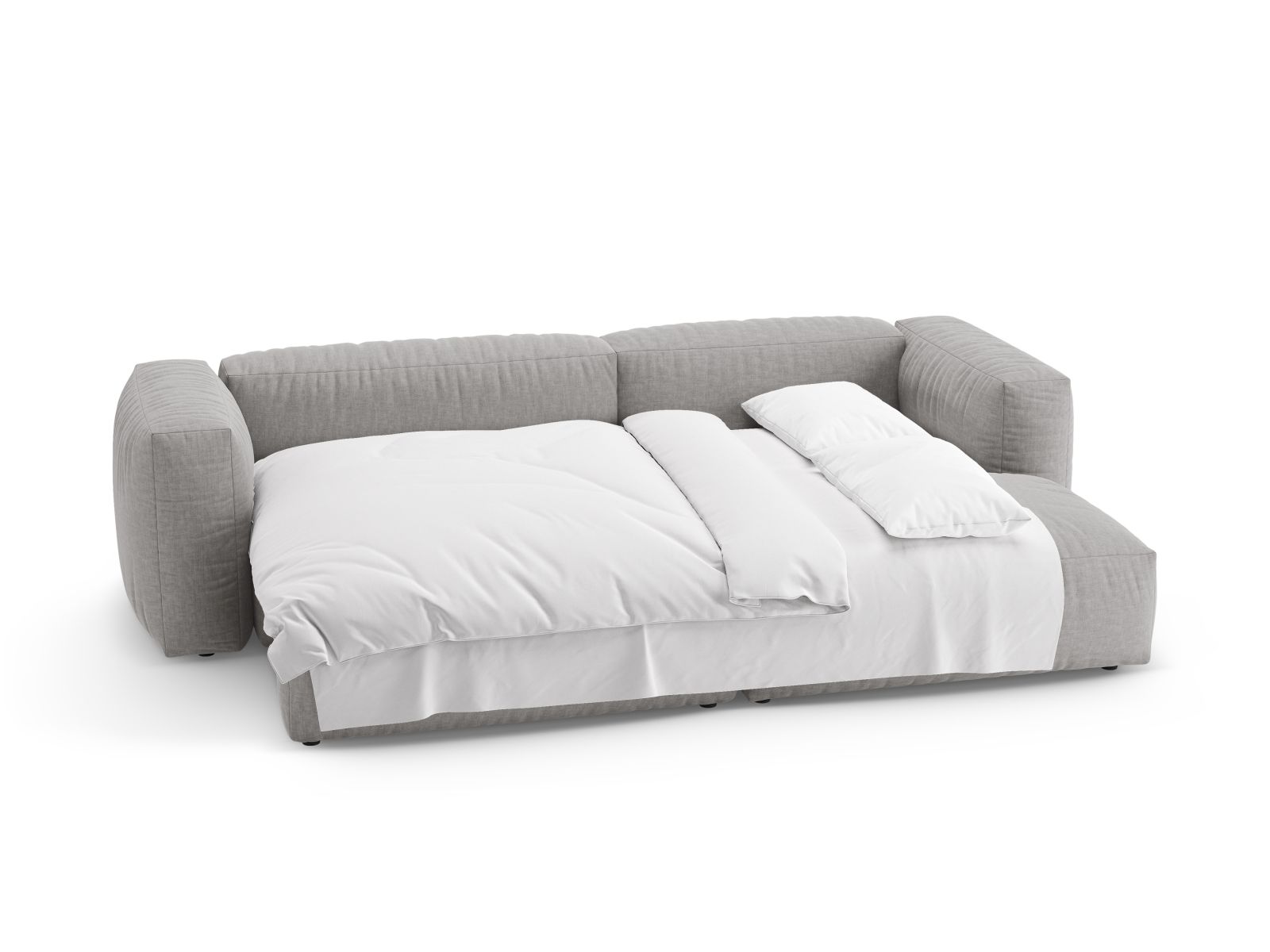 Right Corner Sofa With Bed Function, "Martina", 4 Seats, 280x170x75