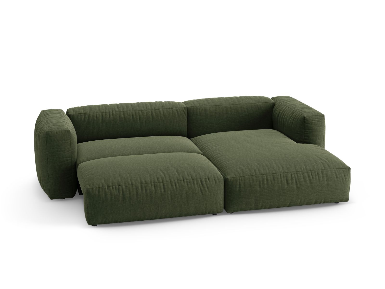 Right Corner Sofa With Bed Function, "Martina", 4 Seats, 280x170x75