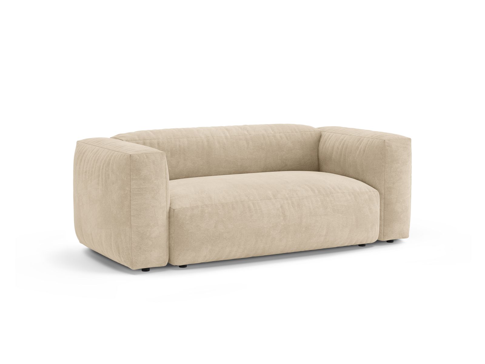 Velvet Sofa, "Martina", 2 Seats, 200x106x75