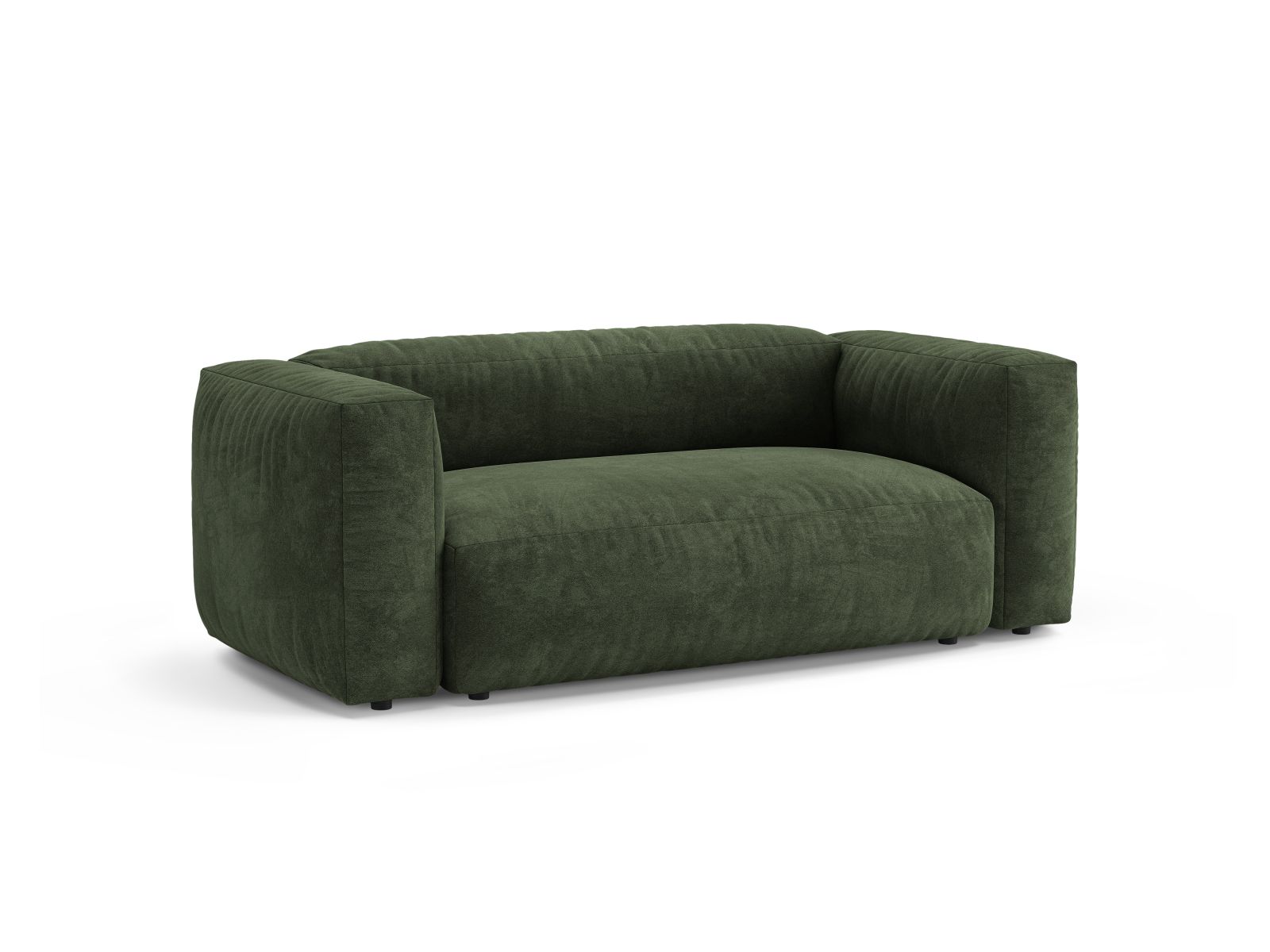 Velvet Sofa, "Martina", 2 Seats, 200x106x75