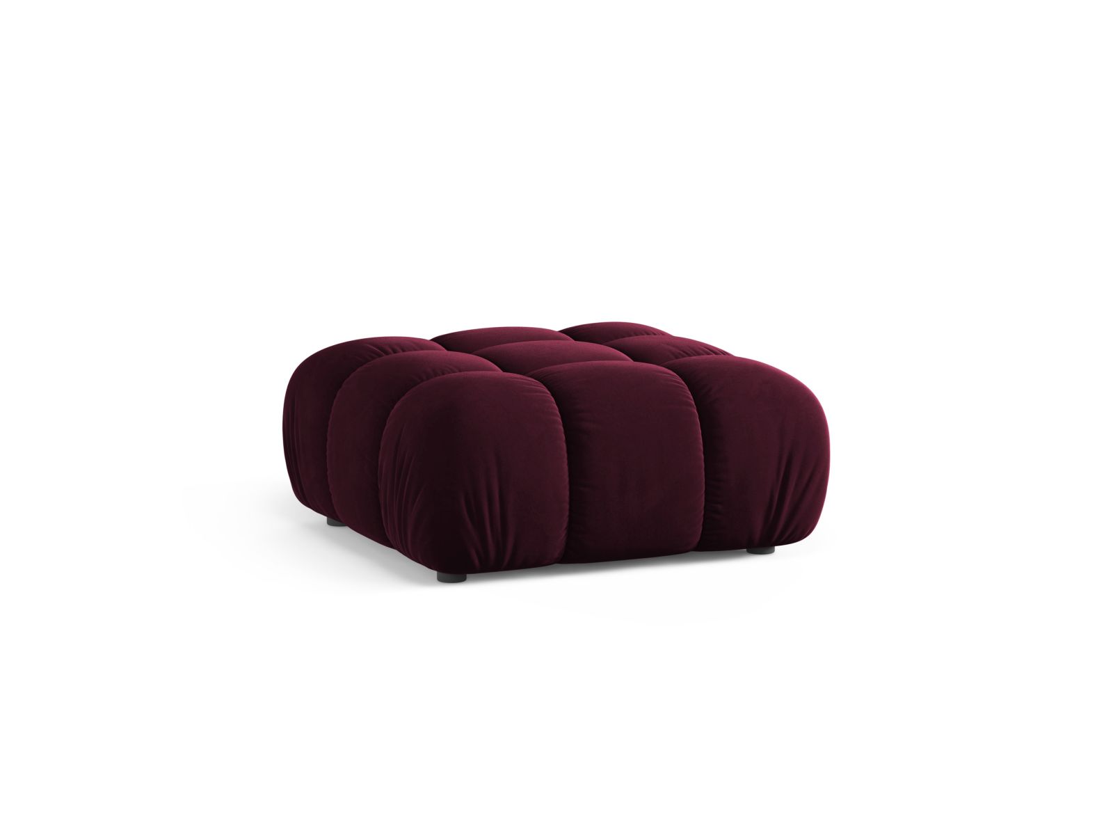 Velvet Pouf, "Bellis", 1 Seat, 94x94x43