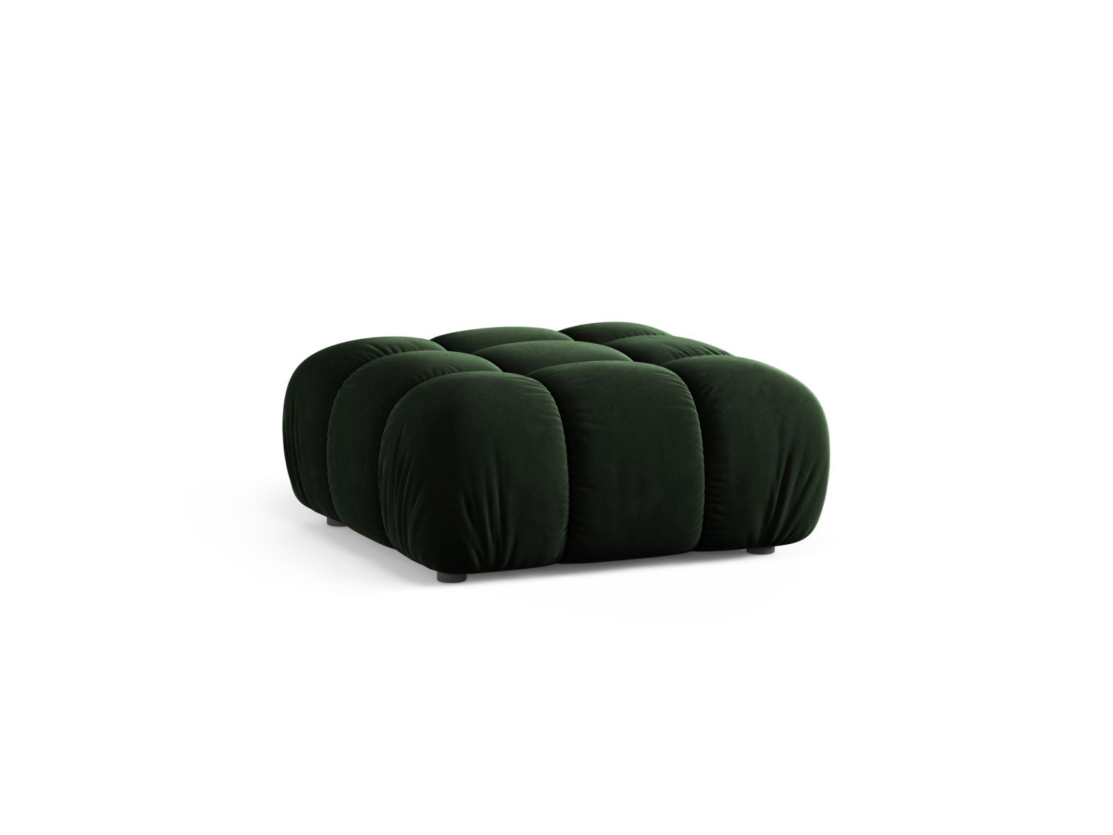 Velvet Pouf, "Bellis", 1 Seat, 94x94x43
