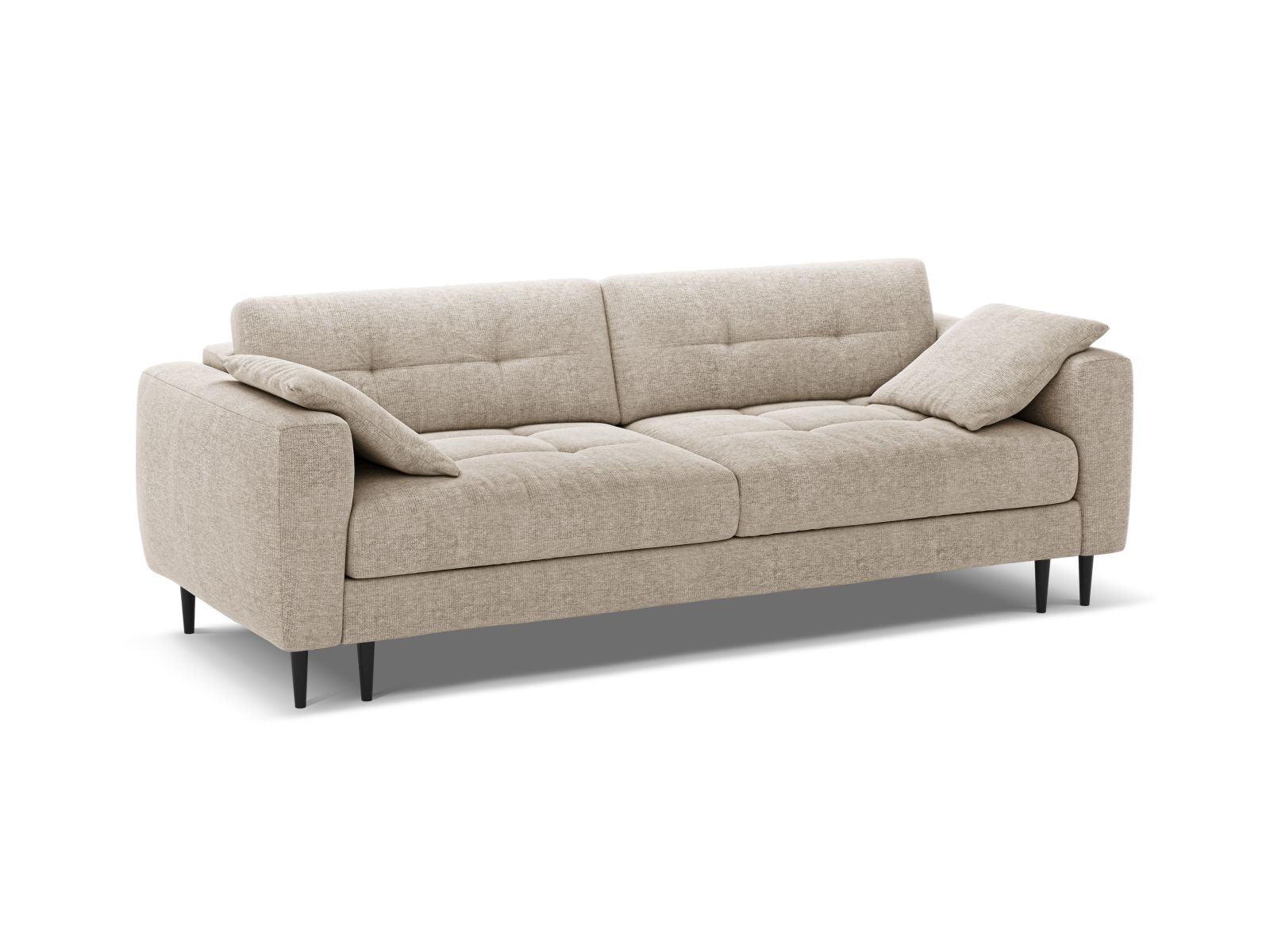 Sofa With Bed Function And Box, "Bemy", 3 Seats, 242x110x92