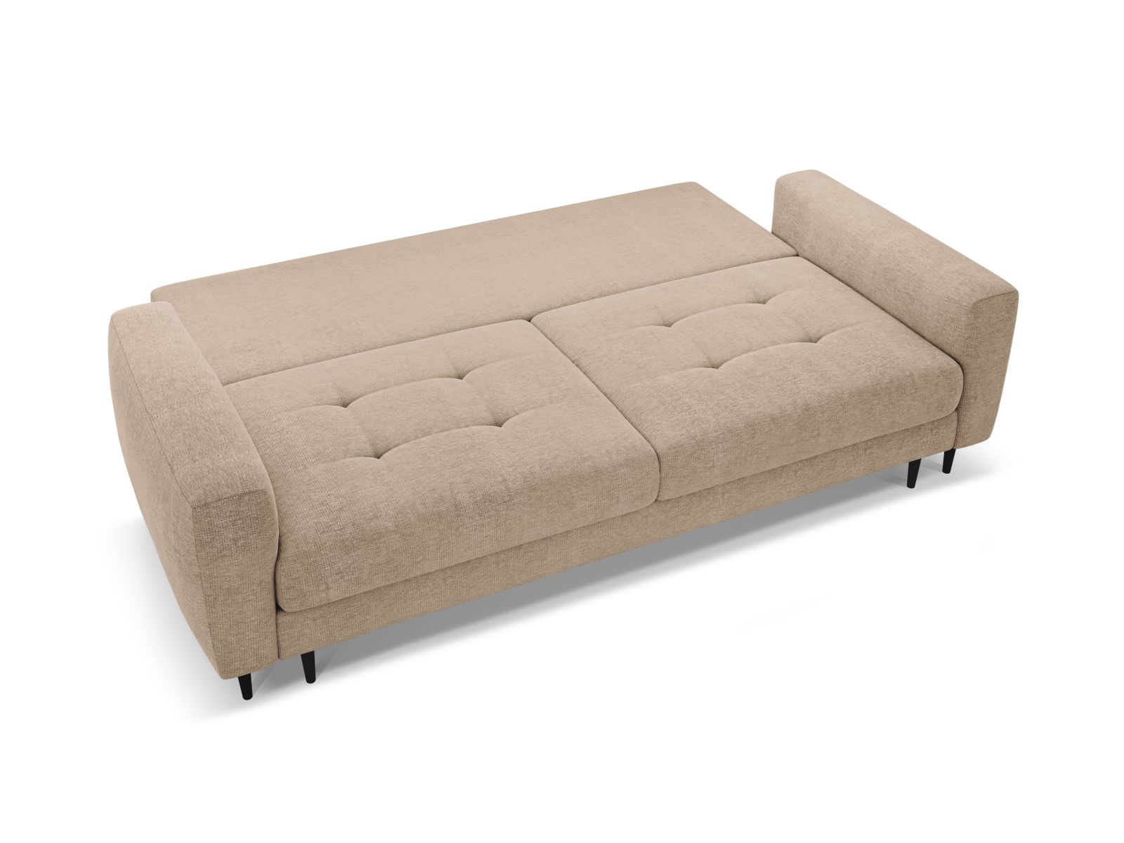 Sofa With Bed Function And Box, "Bemy", 3 Seats, 242x110x92