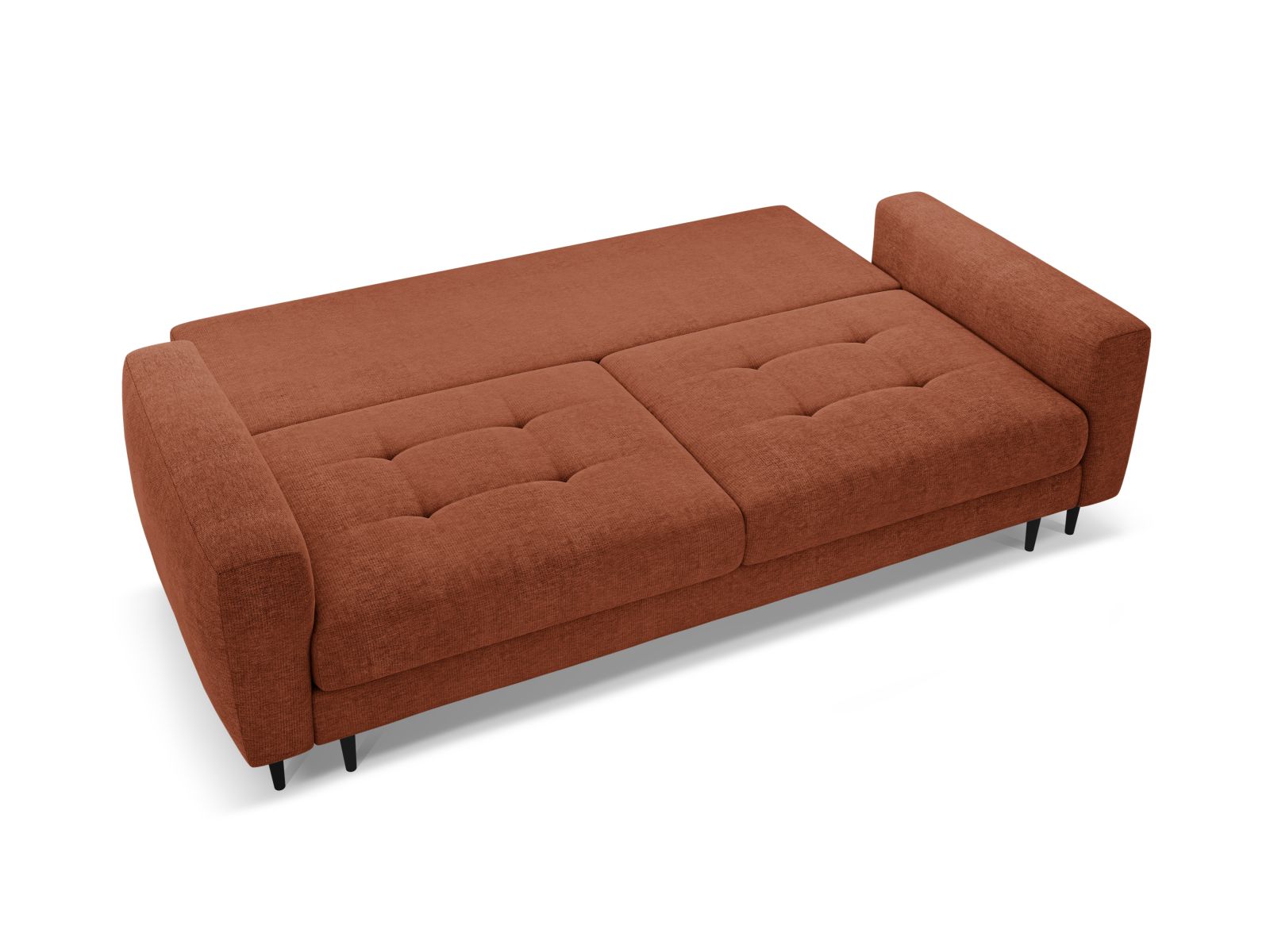 Sofa With Bed Function And Box, "Bemy", 3 Seats, 242x110x92