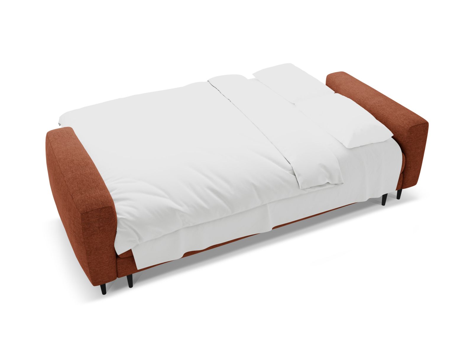 Sofa With Bed Function And Box, "Bemy", 3 Seats, 242x110x92