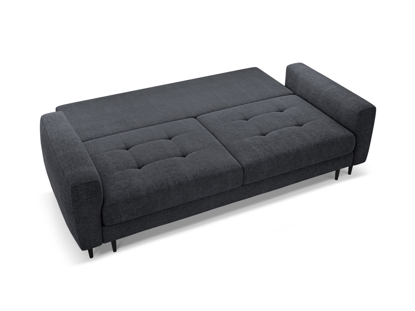 Sofa With Bed Function And Box, "Bemy", 3 Seats, 242x110x92