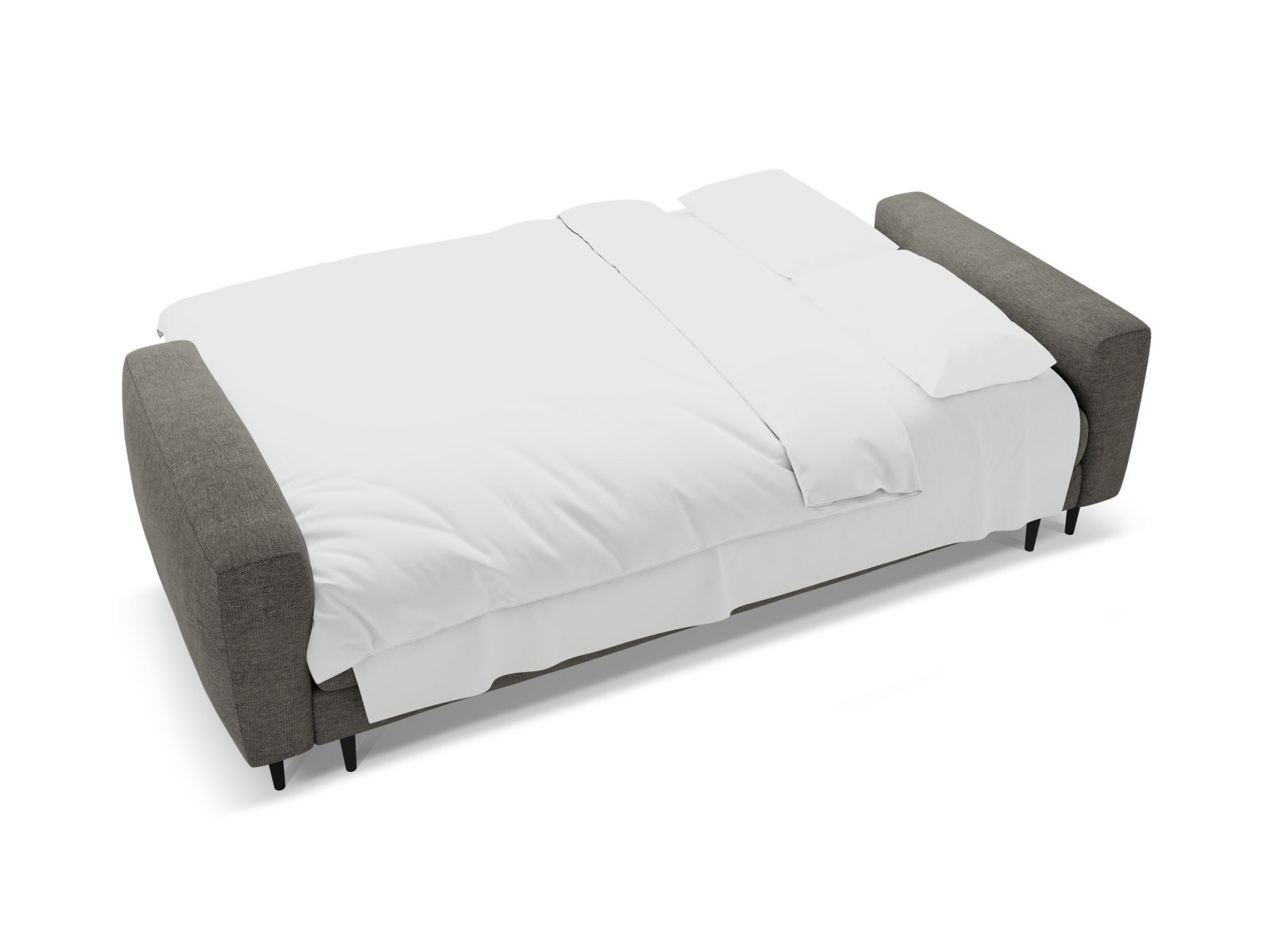 Sofa With Bed Function And Box, "Bemy", 3 Seats, 242x110x92