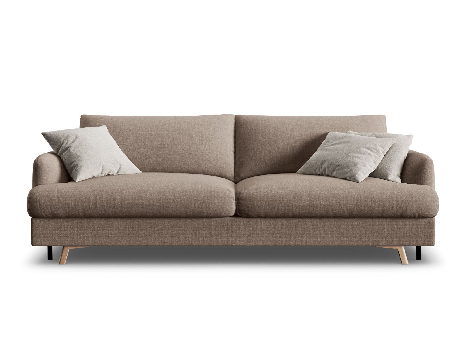 Sofa With Bed Function And Box, "Naomi", 3 Seats, 233x110x95