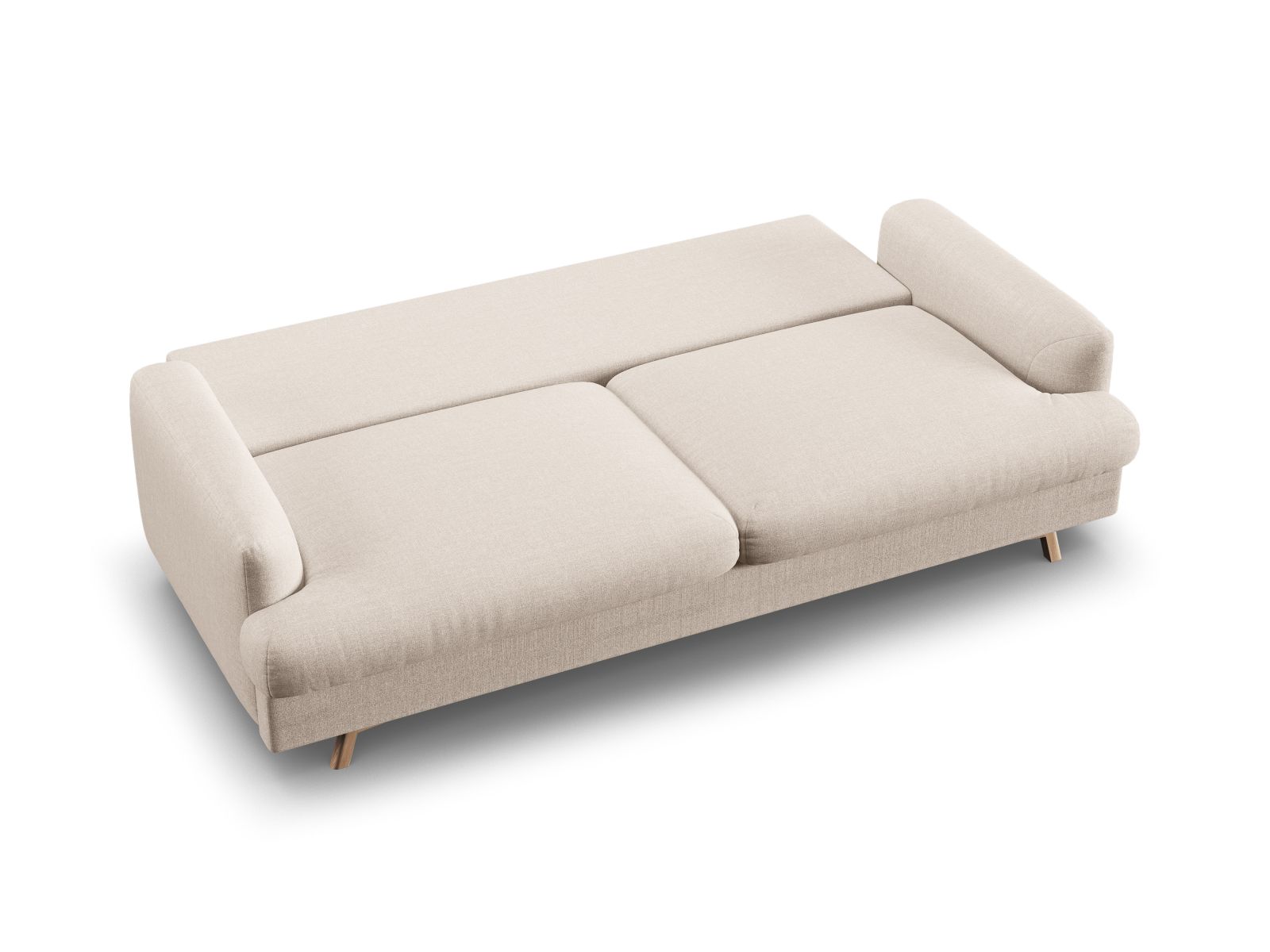 Sofa With Bed Function And Box, "Naomi", 3 Seats, 233x110x95