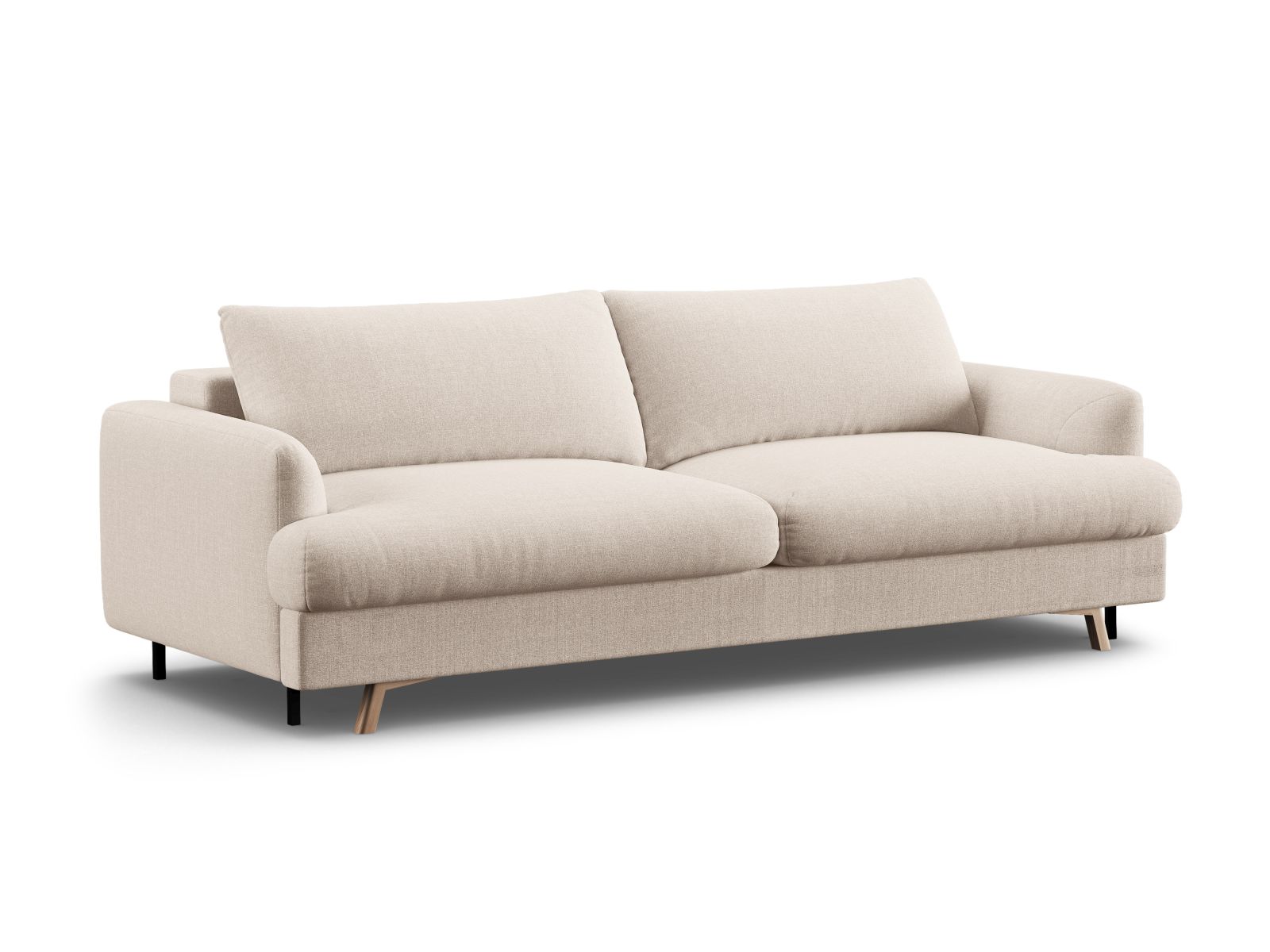 Sofa With Bed Function And Box, "Naomi", 3 Seats, 233x110x95