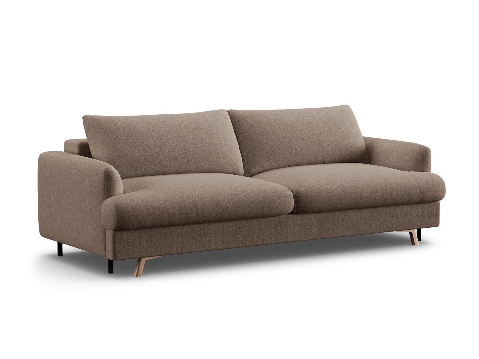 Sofa With Bed Function And Box, "Naomi", 3 Seats, 233x110x95