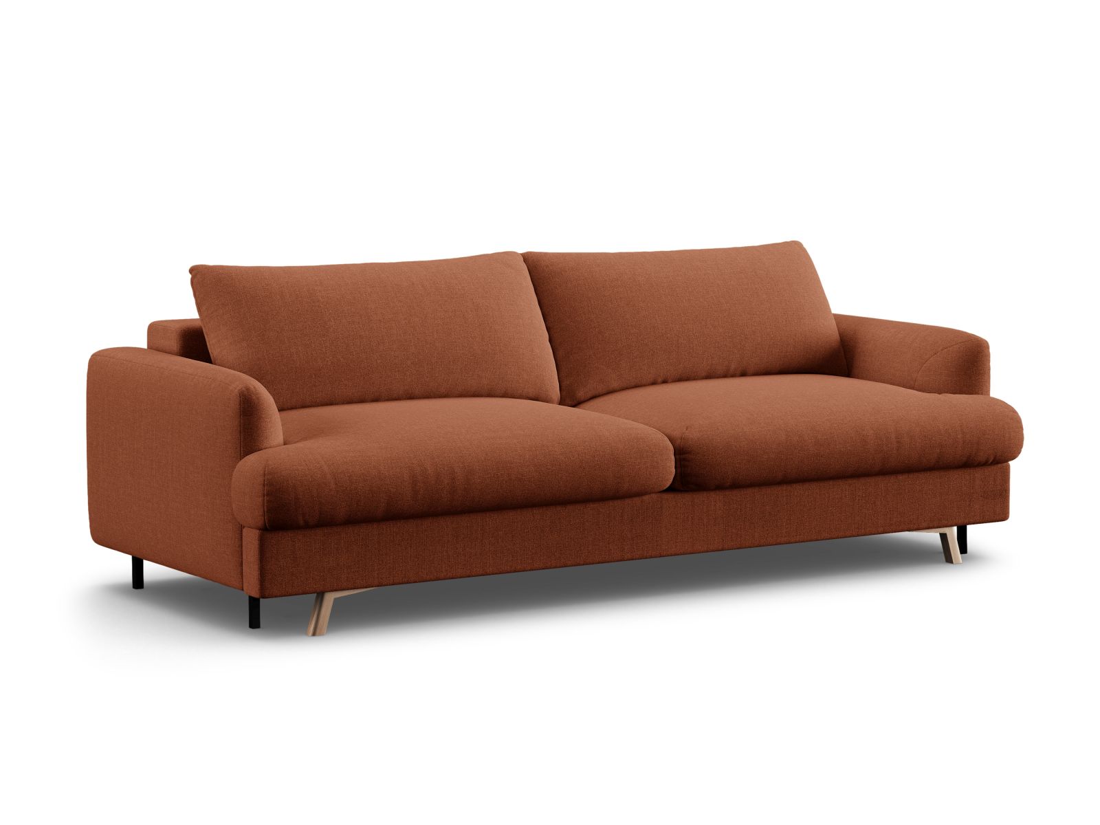 Sofa With Bed Function And Box, "Naomi", 3 Seats, 233x110x95