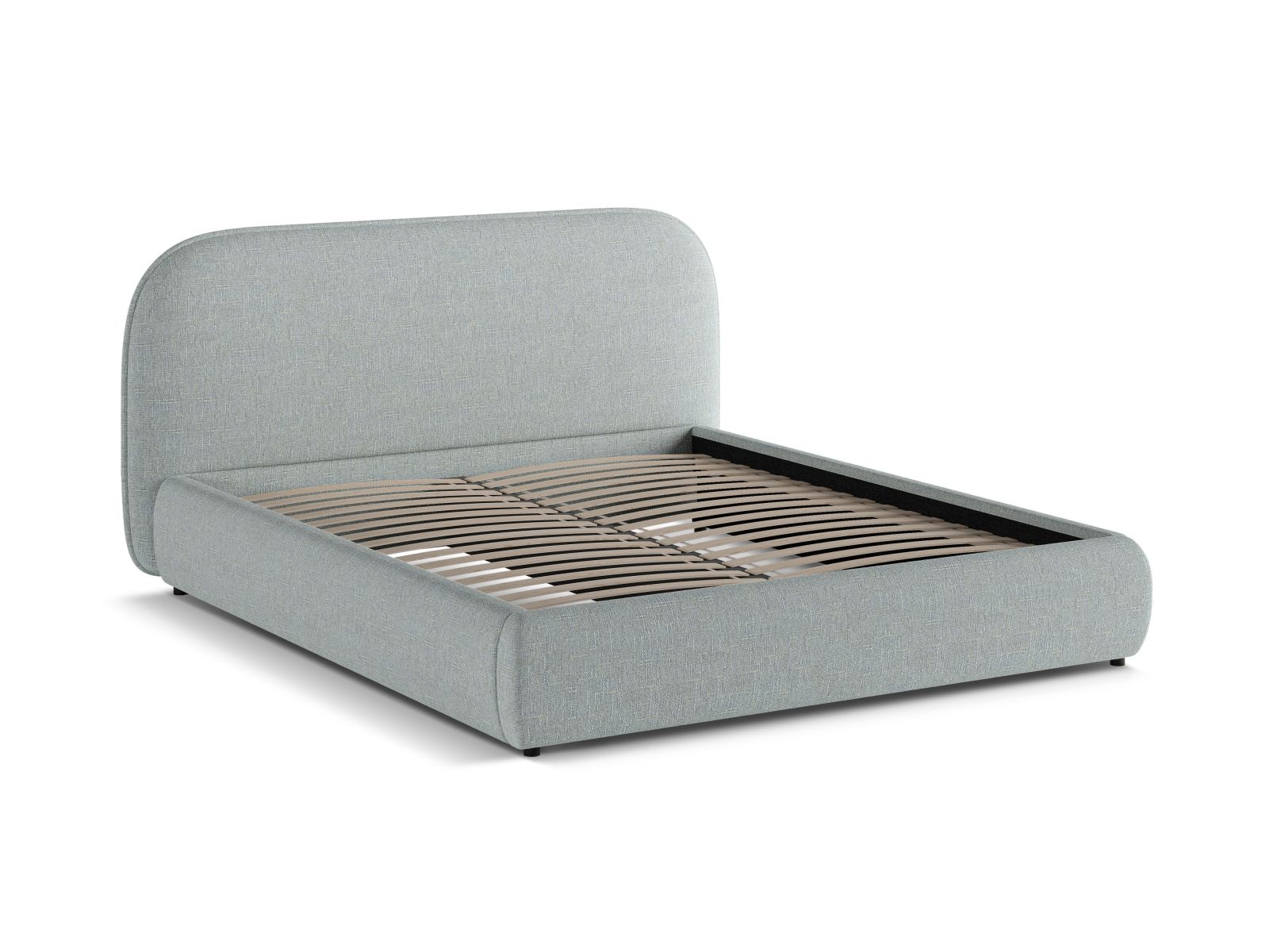 Storage Bed With Headboard, "Murada", 193x226x100