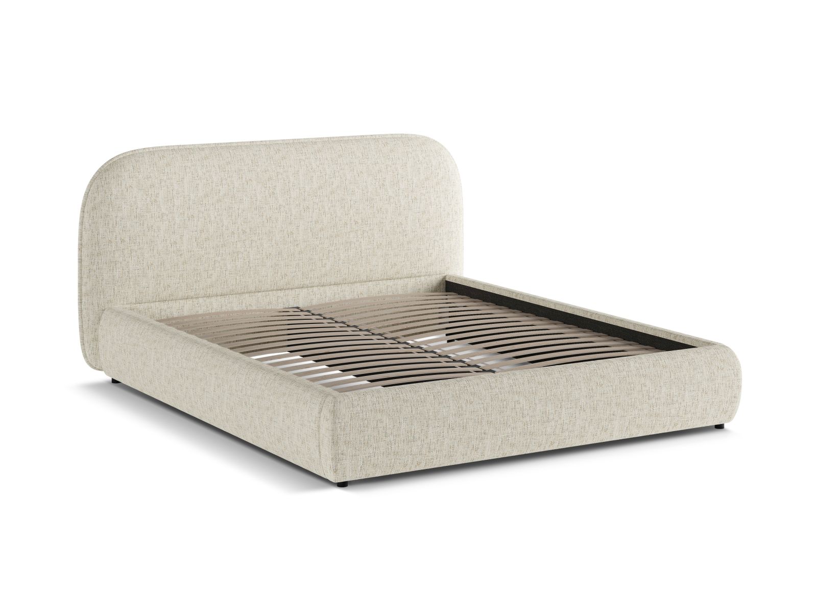 Storage Bed With Headboard, "Murada", 213x226x100