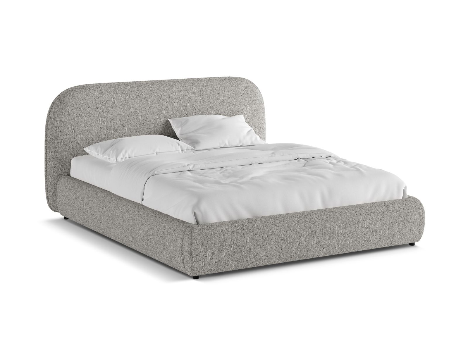 Storage Bed With Headboard, "Murada", 233x226x100