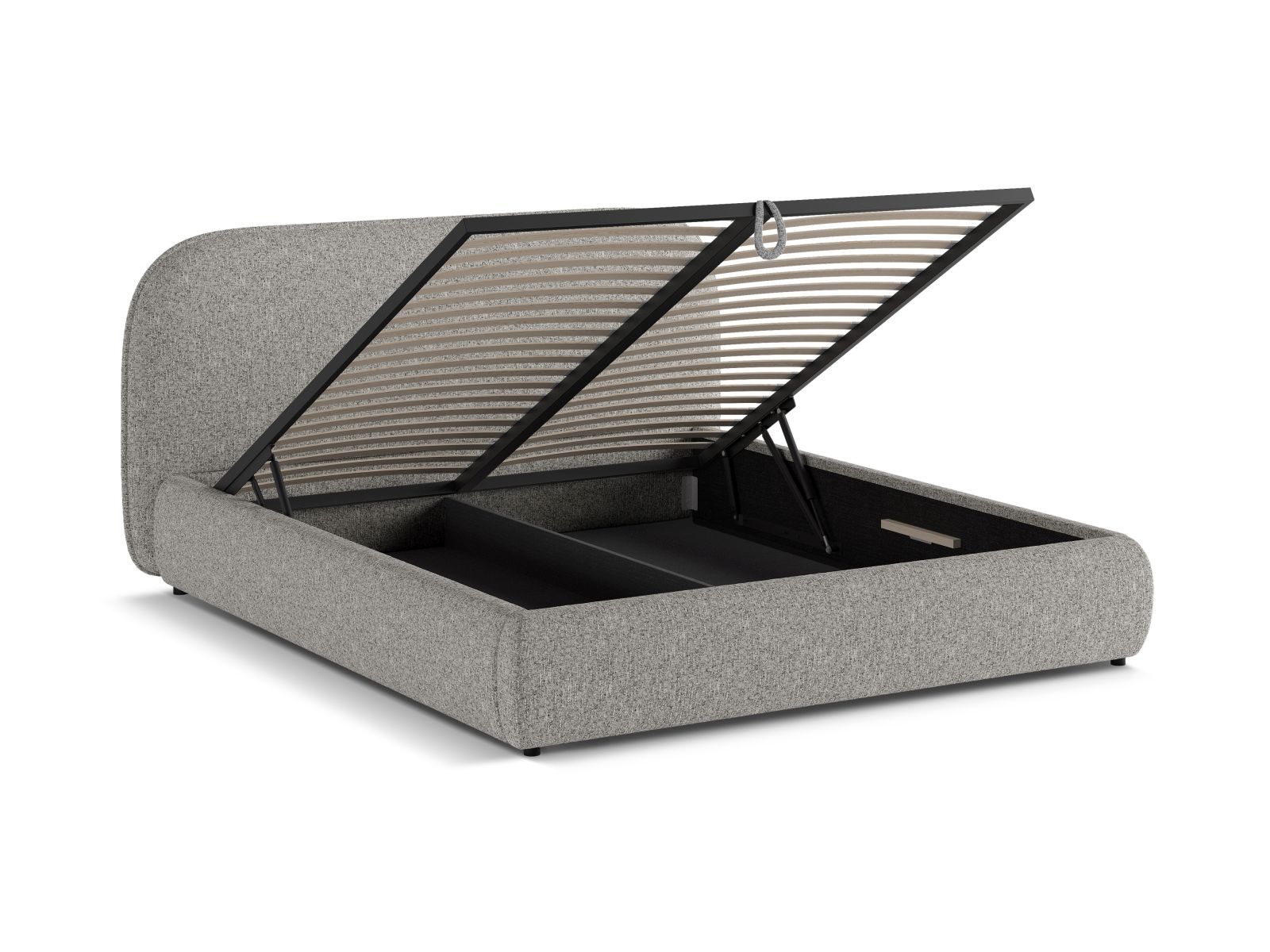 Storage Bed With Headboard, "Murada", 213x226x100