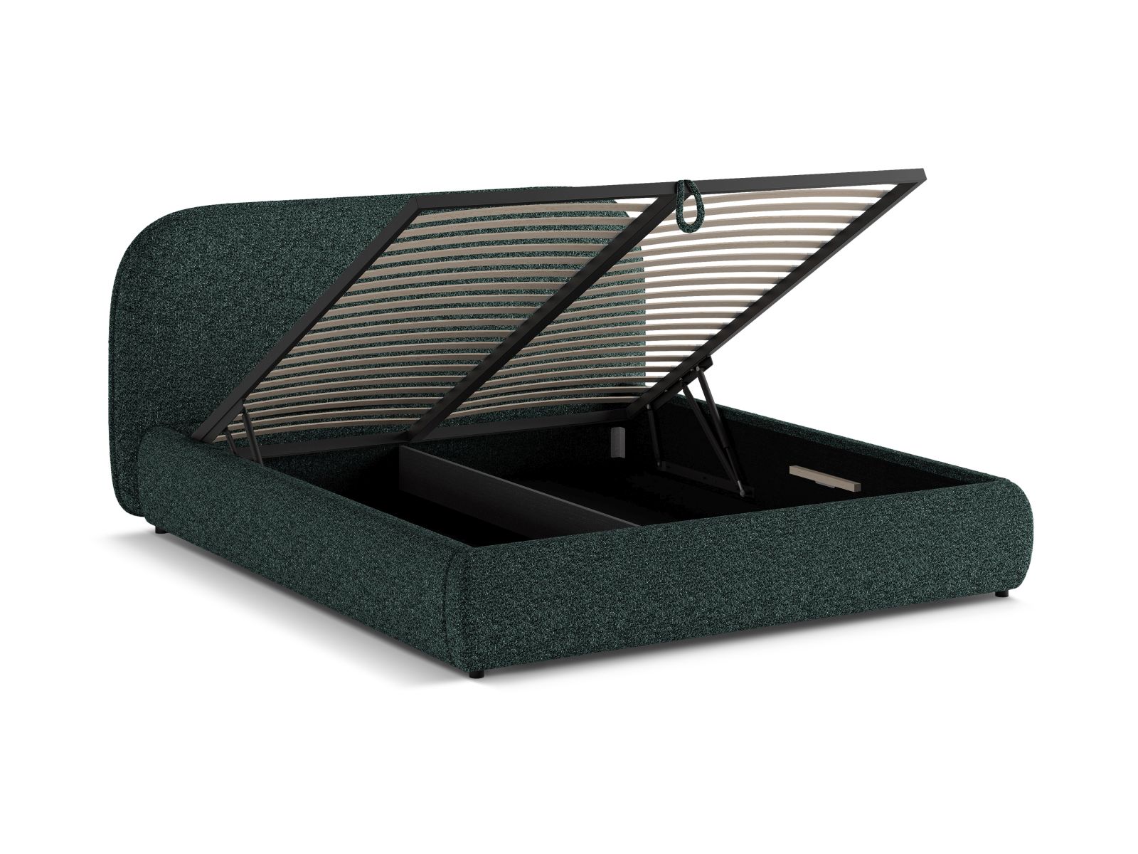Storage Bed With Headboard, "Murada", 213x226x100