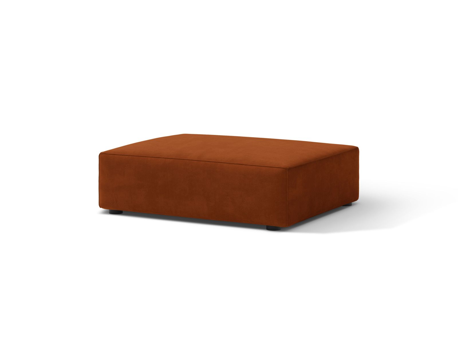 Velvet Pouf, "Jodie", 1 Seat, 99x80x40
