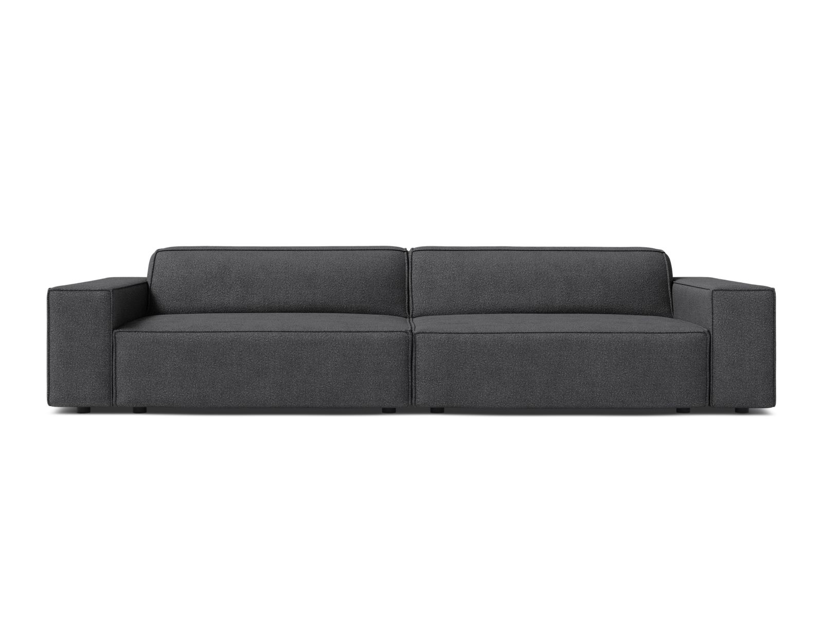Boucle Modular Sofa, "Jodie", 4 Seats, 244x99x77