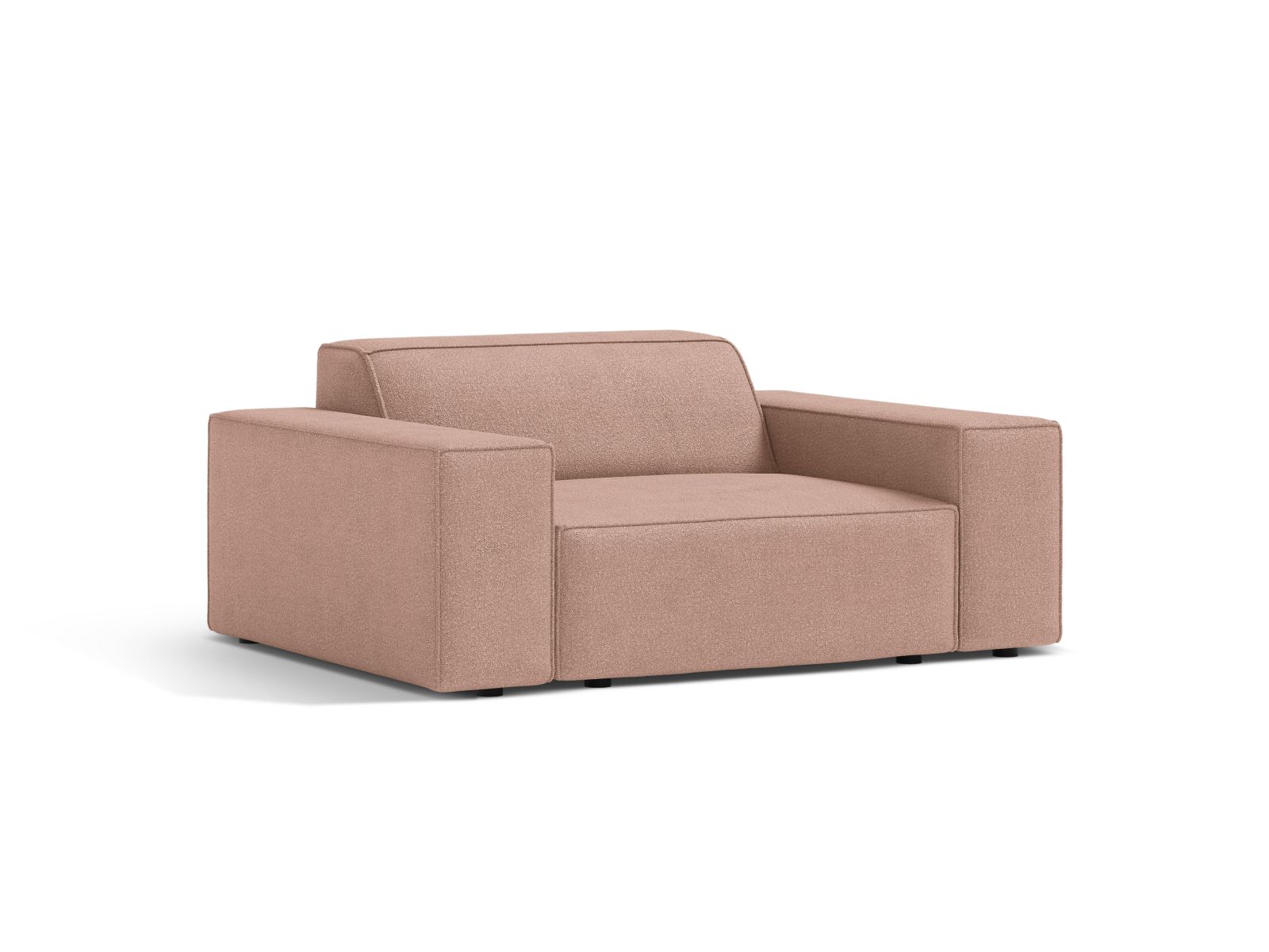 Boucle Armchair, "Jodie", 1 Seat, 124x99x77